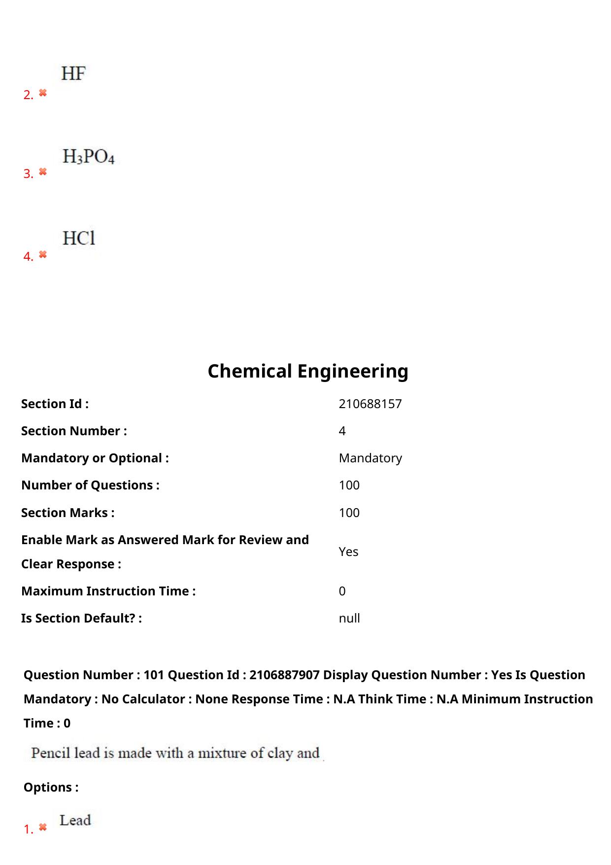 AP ECET 2024 Chemical Engineering 08th May 2024 (Shift 1) Question Paper wth Key - Page 65