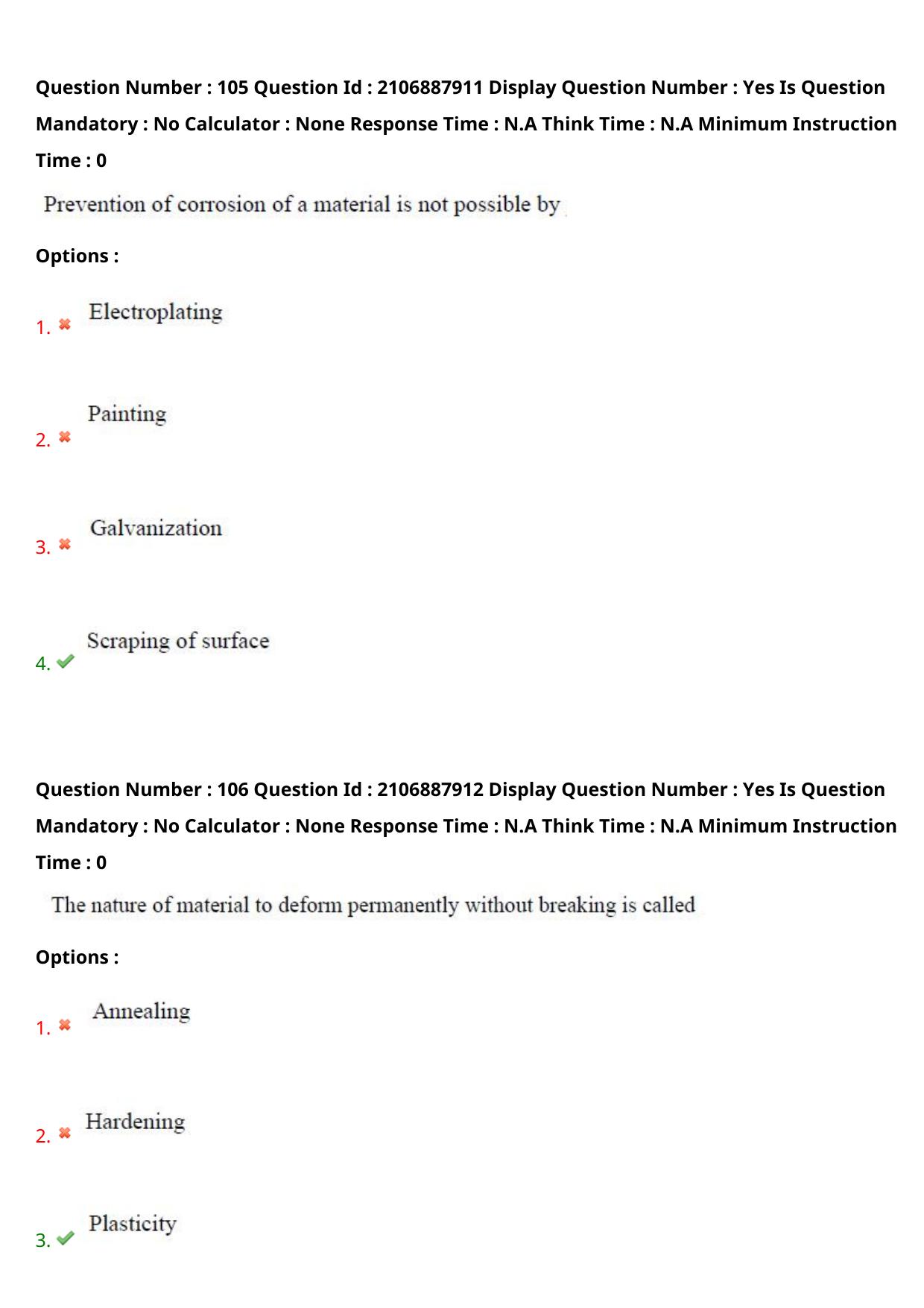 AP ECET 2024 Chemical Engineering 08th May 2024 (Shift 1) Question Paper wth Key - Page 68