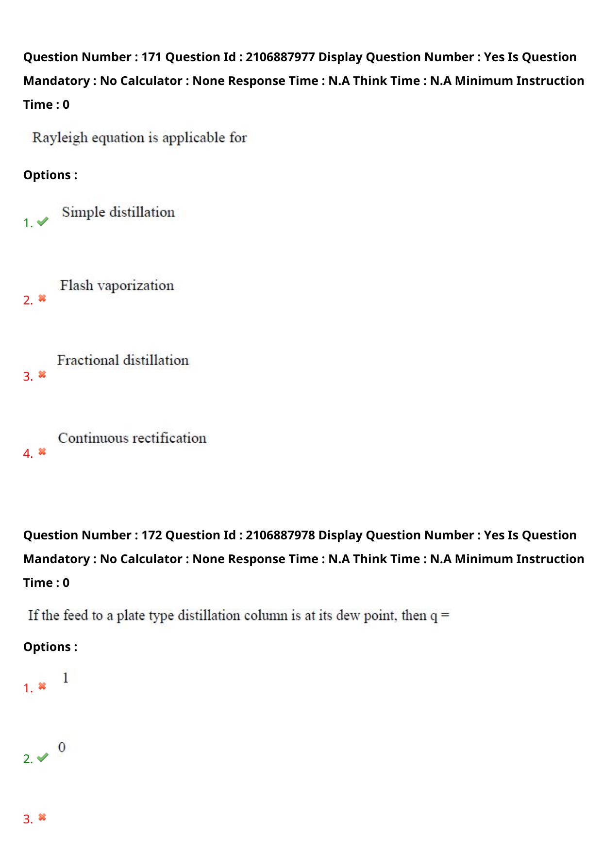 AP ECET 2024 Chemical Engineering 08th May 2024 (Shift 1) Question Paper wth Key - Page 107