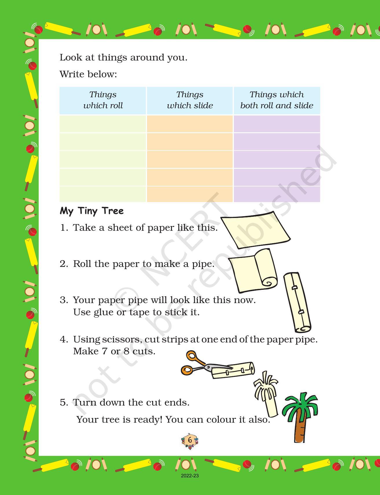 NCERT Book for Class 2 Maths Chapter 1-What is Long, What is Round? - Page 6