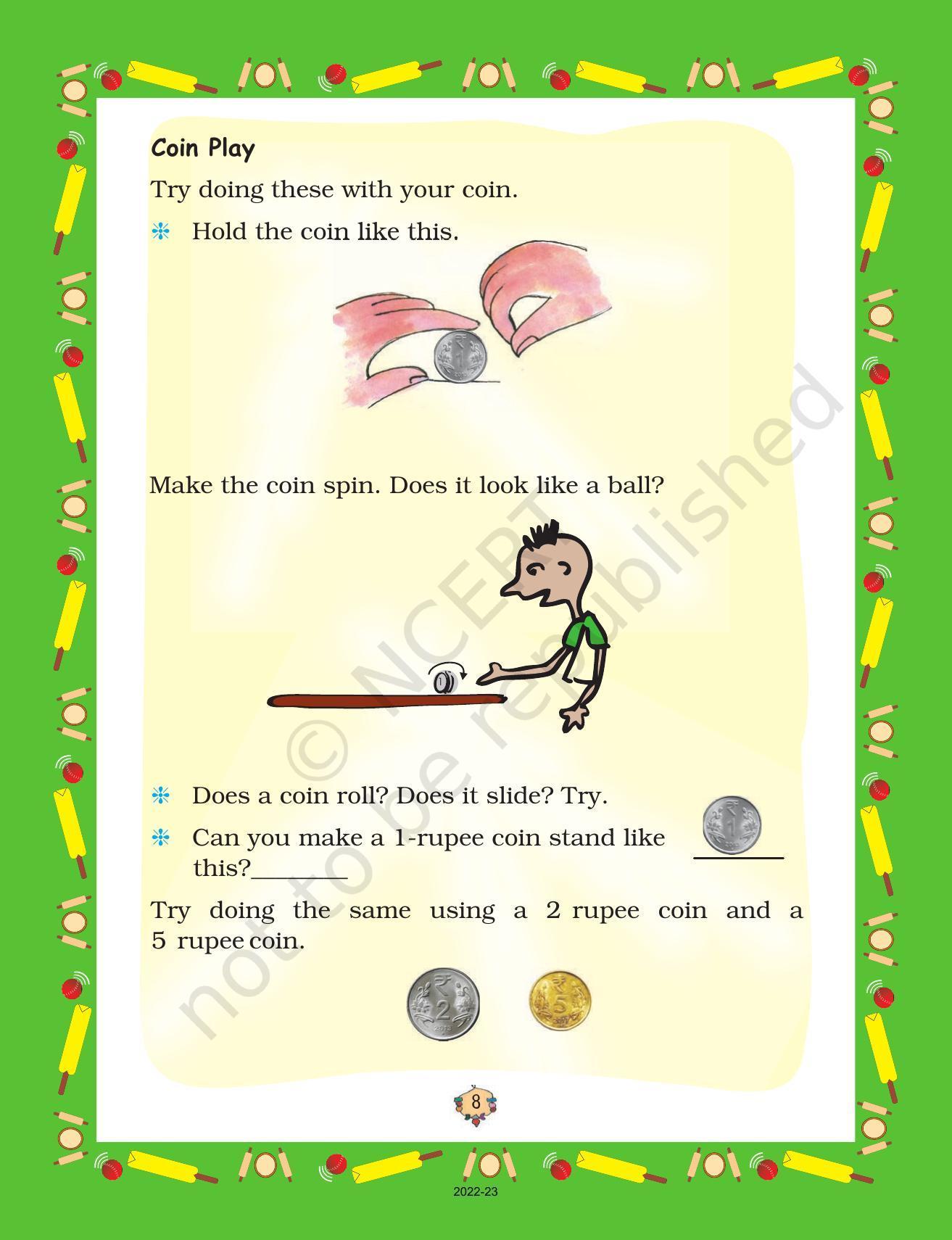 NCERT Book for Class 2 Maths Chapter 1-What is Long, What is Round? - Page 8