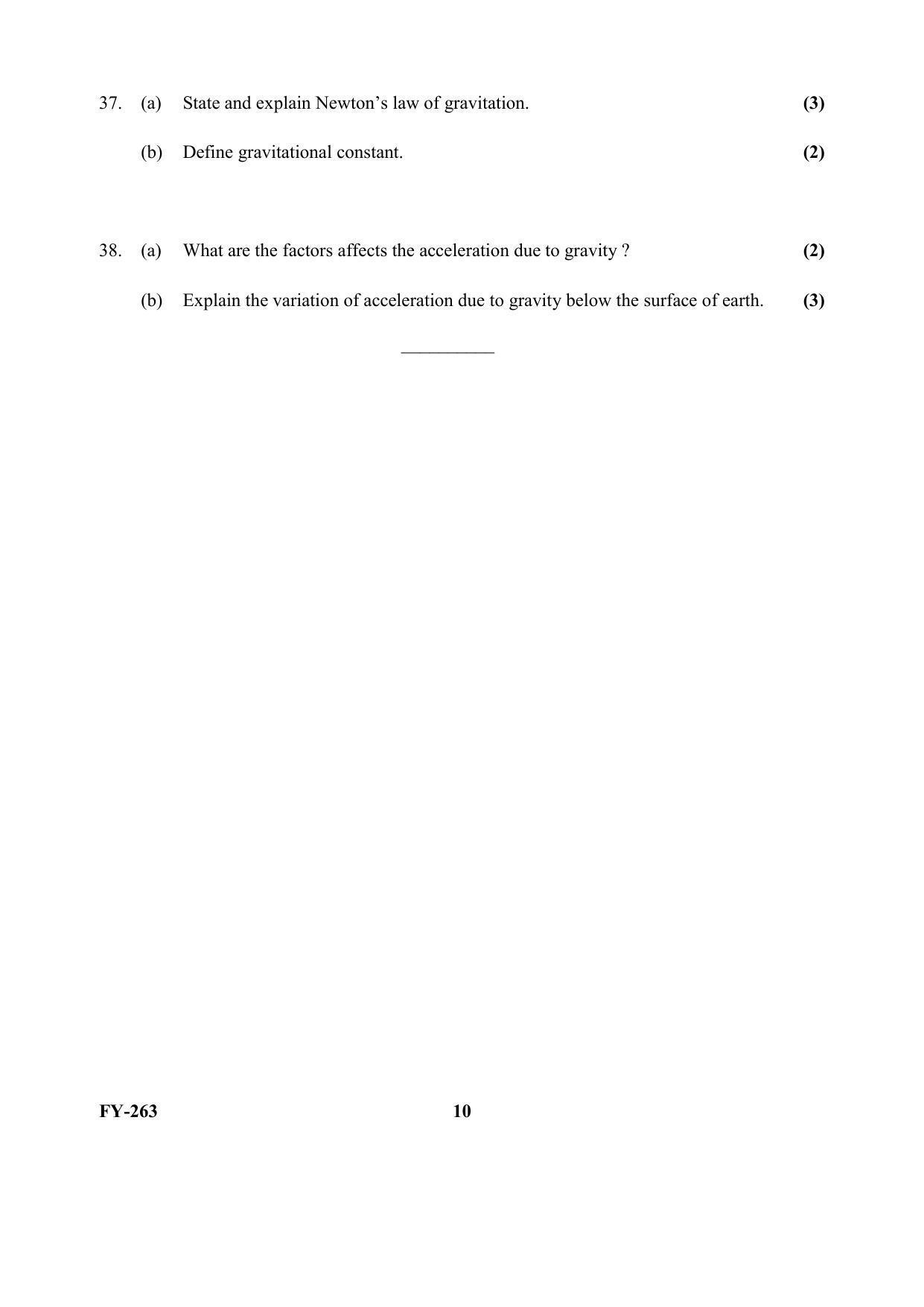 Kerala Plus One (Class 11th) Physics (Hearing Impaired) Question Paper 2021 - Page 10