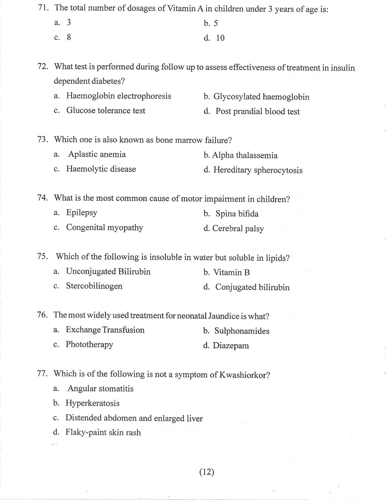 HP M.Sc. Nursing 2021 Question Paper Answer Key - Page 9