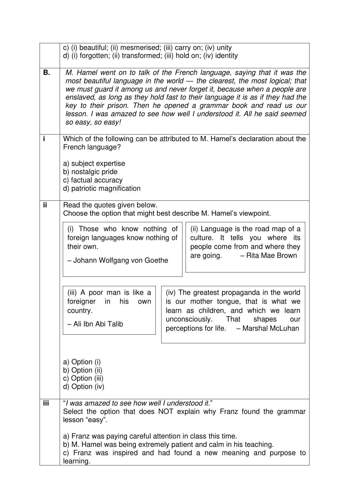 CBSE Class XII English Core Question Bank - Page 4