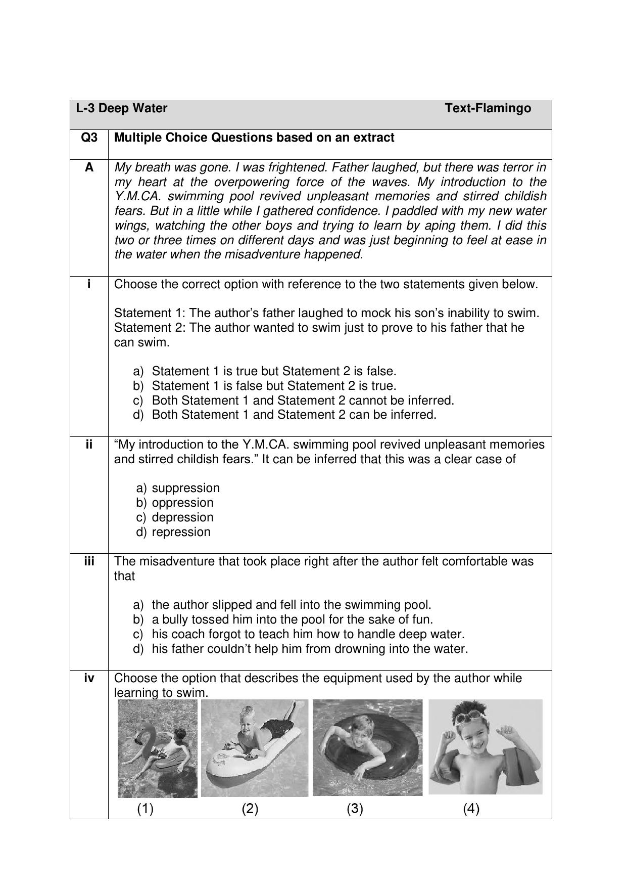 CBSE Class XII English Core Question Bank - Page 12