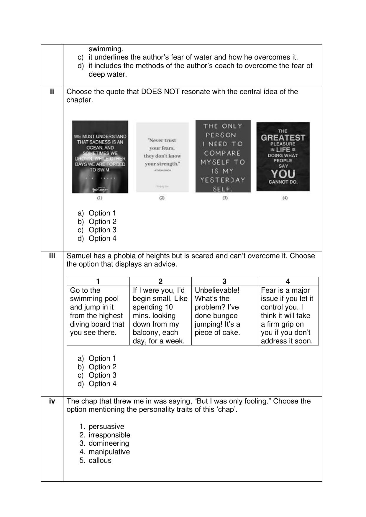 CBSE Class XII English Core Question Bank - Page 14