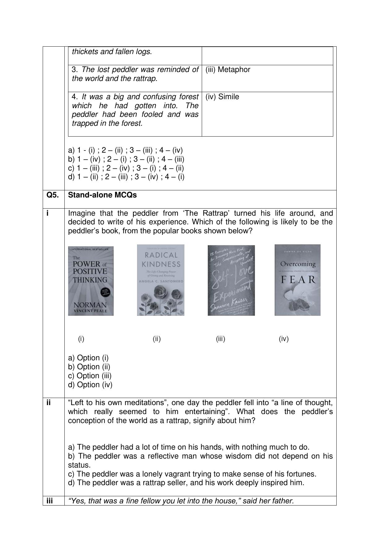 CBSE Class XII English Core Question Bank - Page 18