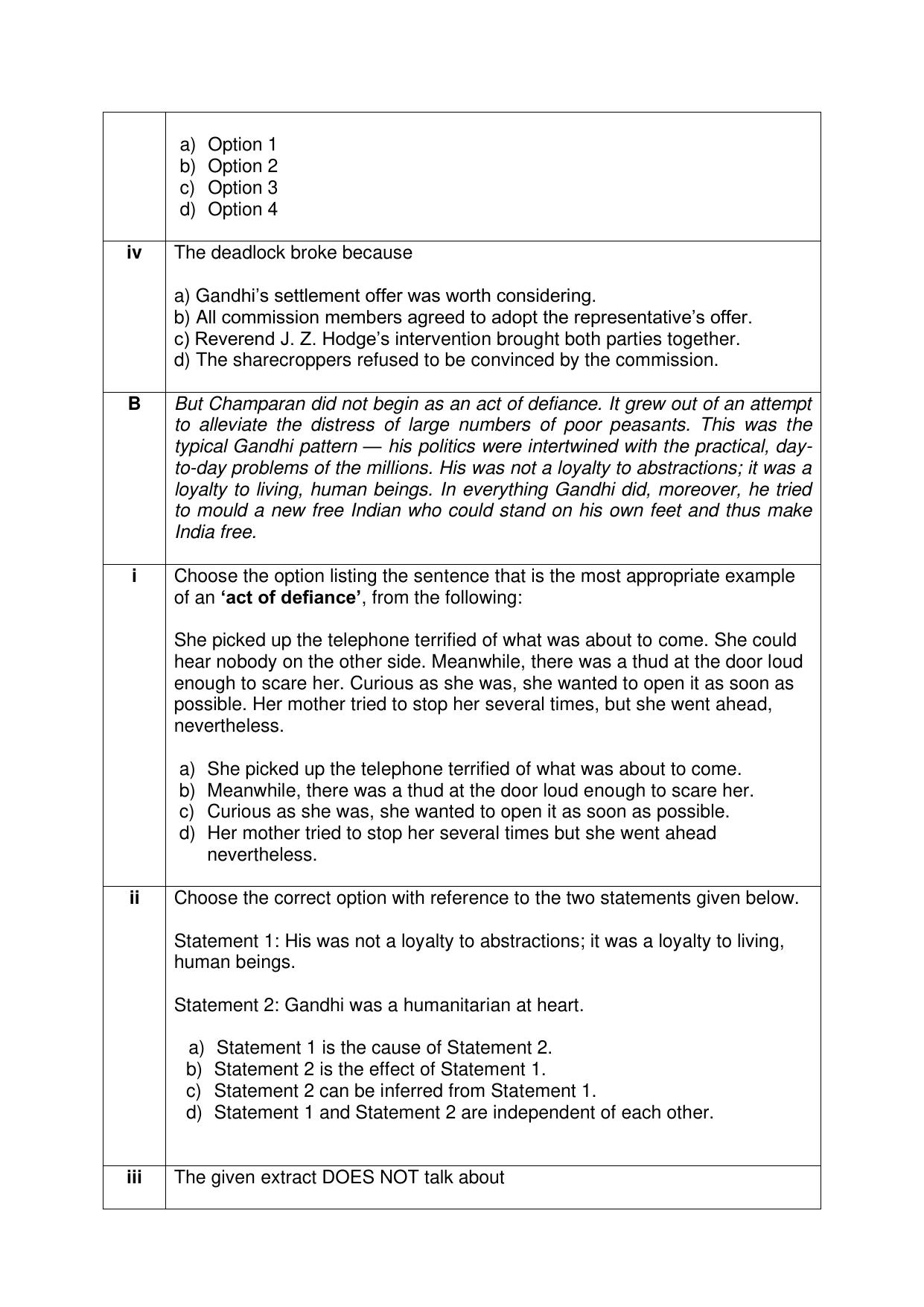 CBSE Class XII English Core Question Bank - Page 22