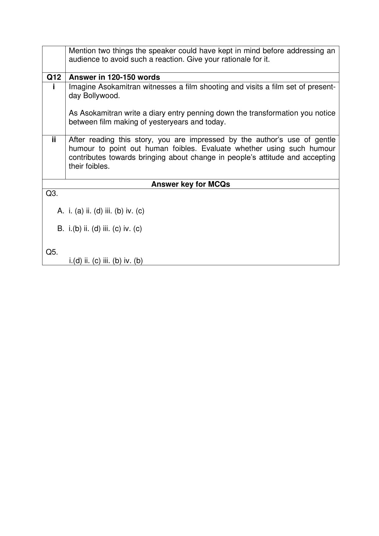 CBSE Class XII English Core Question Bank - Page 28