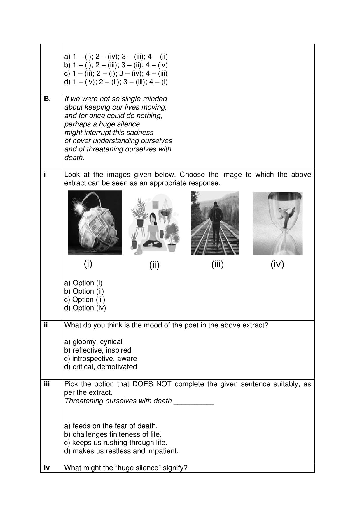 CBSE Class XII English Core Question Bank - Page 49