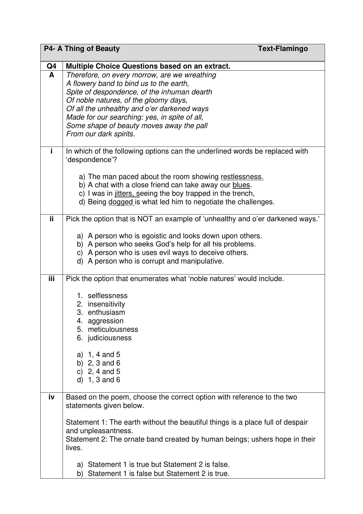 CBSE Class XII English Core Question Bank - Page 52