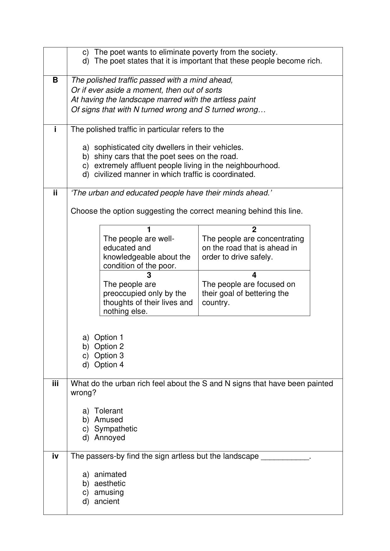 CBSE Class XII English Core Question Bank - Page 57