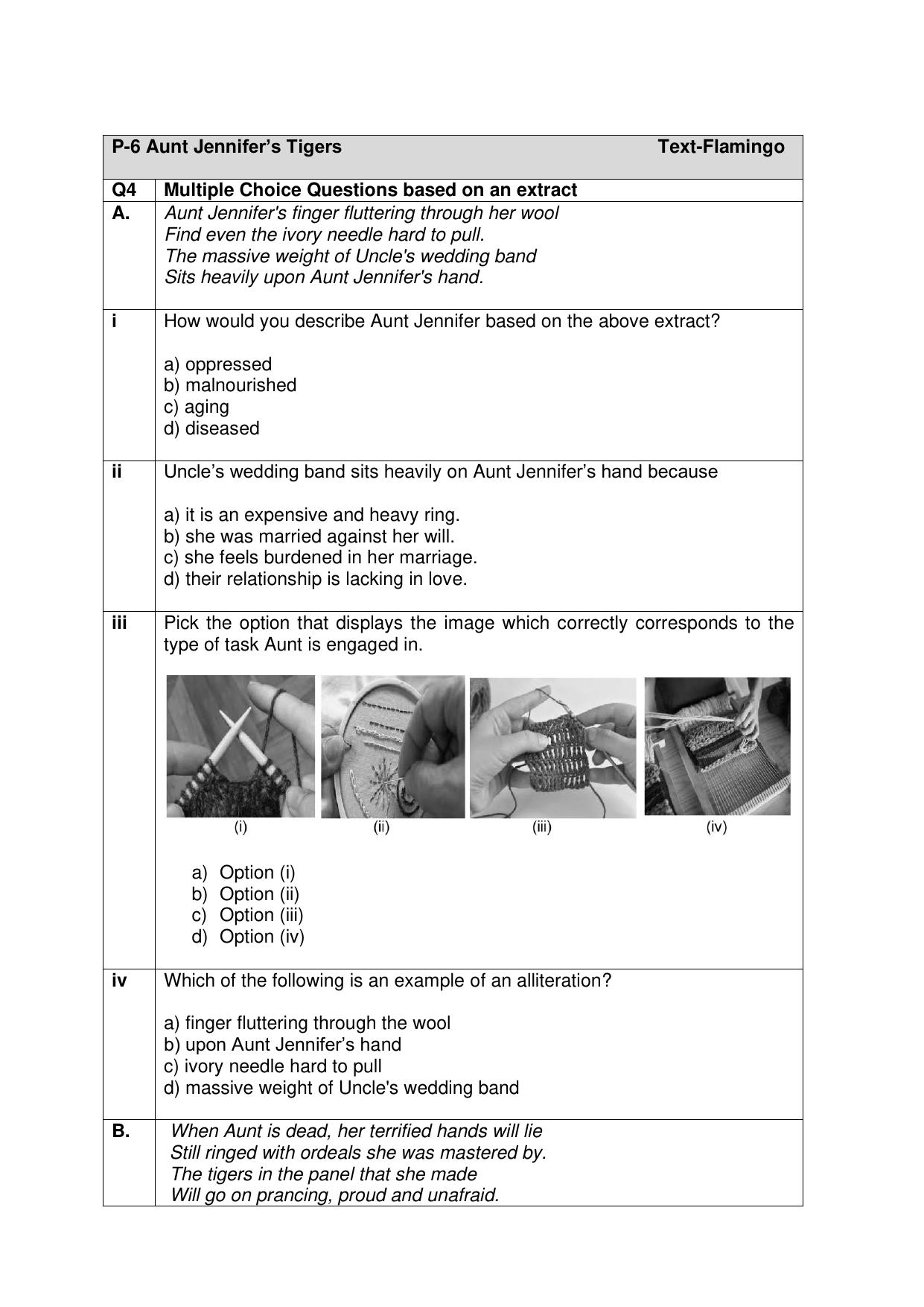 CBSE Class XII English Core Question Bank - Page 61