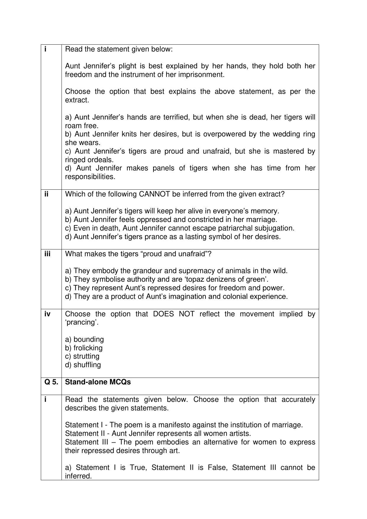 CBSE Class XII English Core Question Bank - Page 62