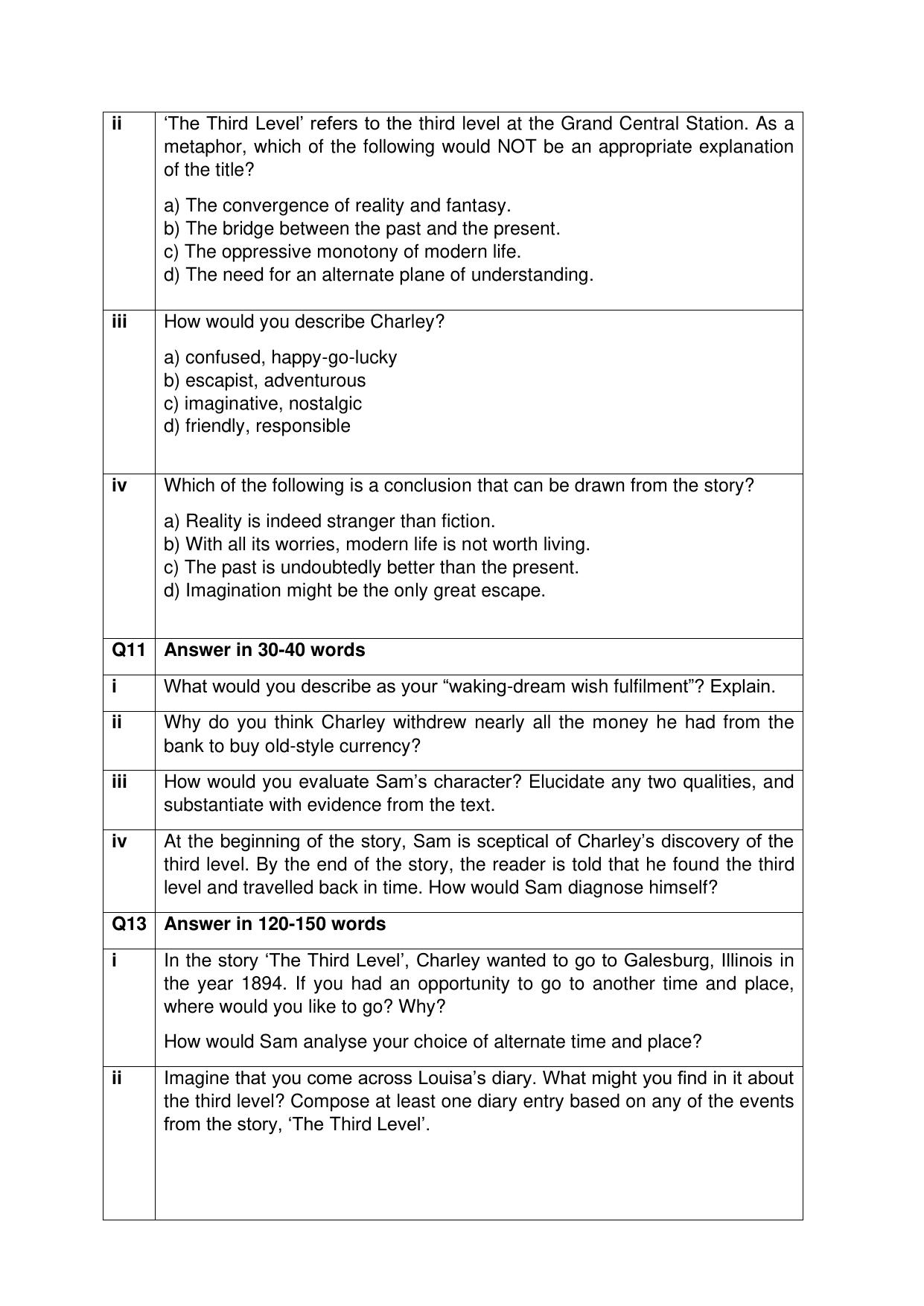 CBSE Class XII English Core Question Bank - Page 67