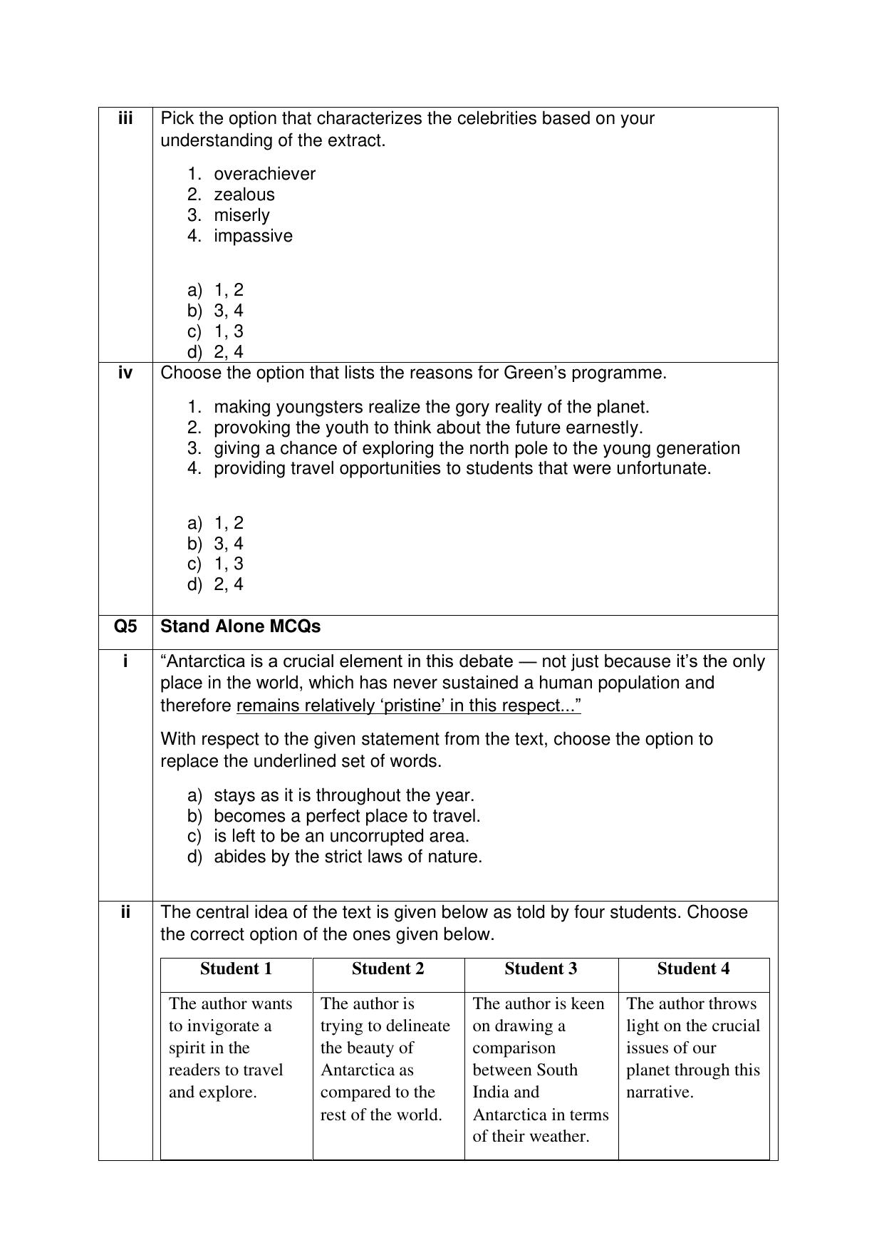 CBSE Class XII English Core Question Bank - Page 75