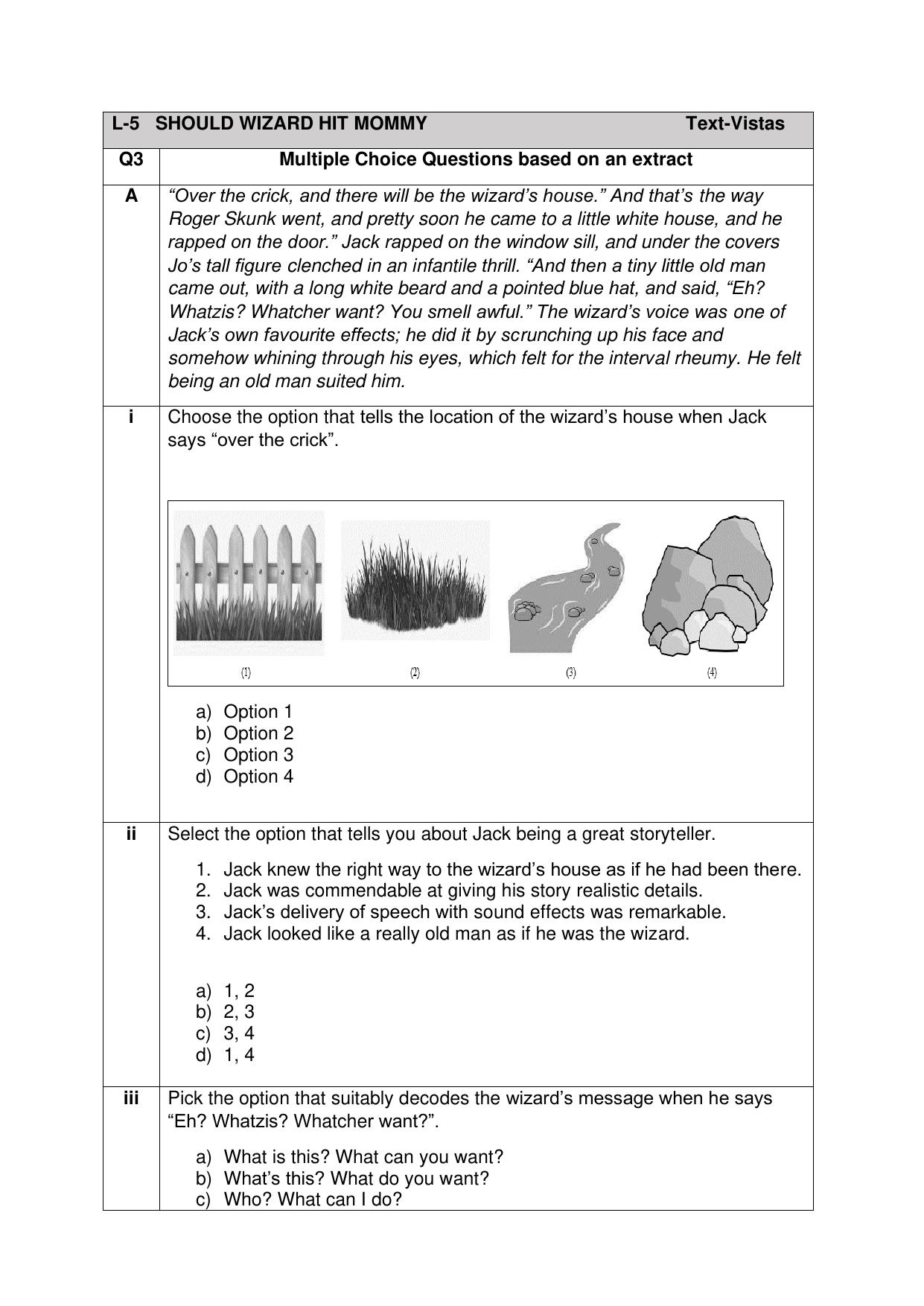 CBSE Class XII English Core Question Bank - Page 83