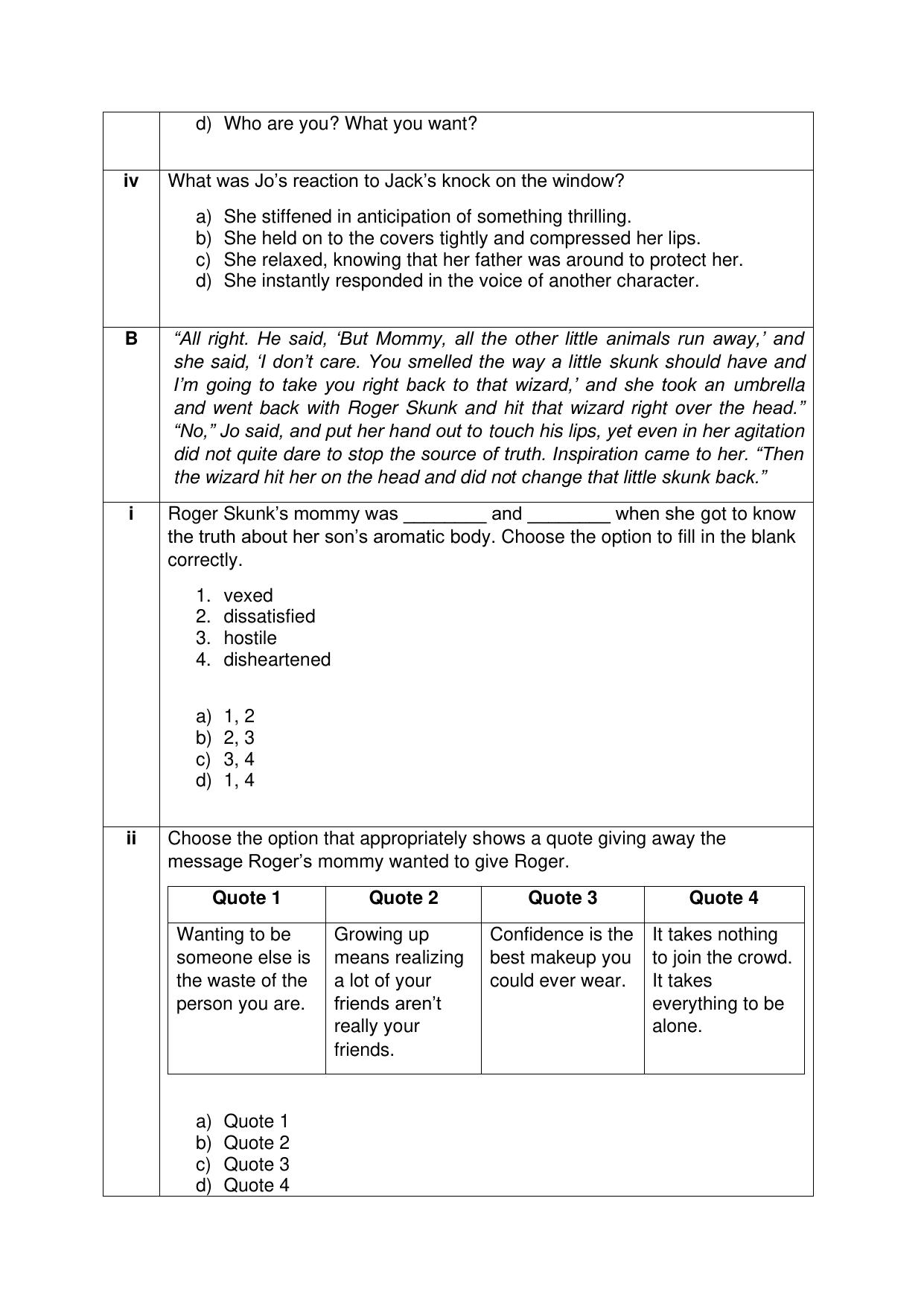 CBSE Class XII English Core Question Bank - Page 84