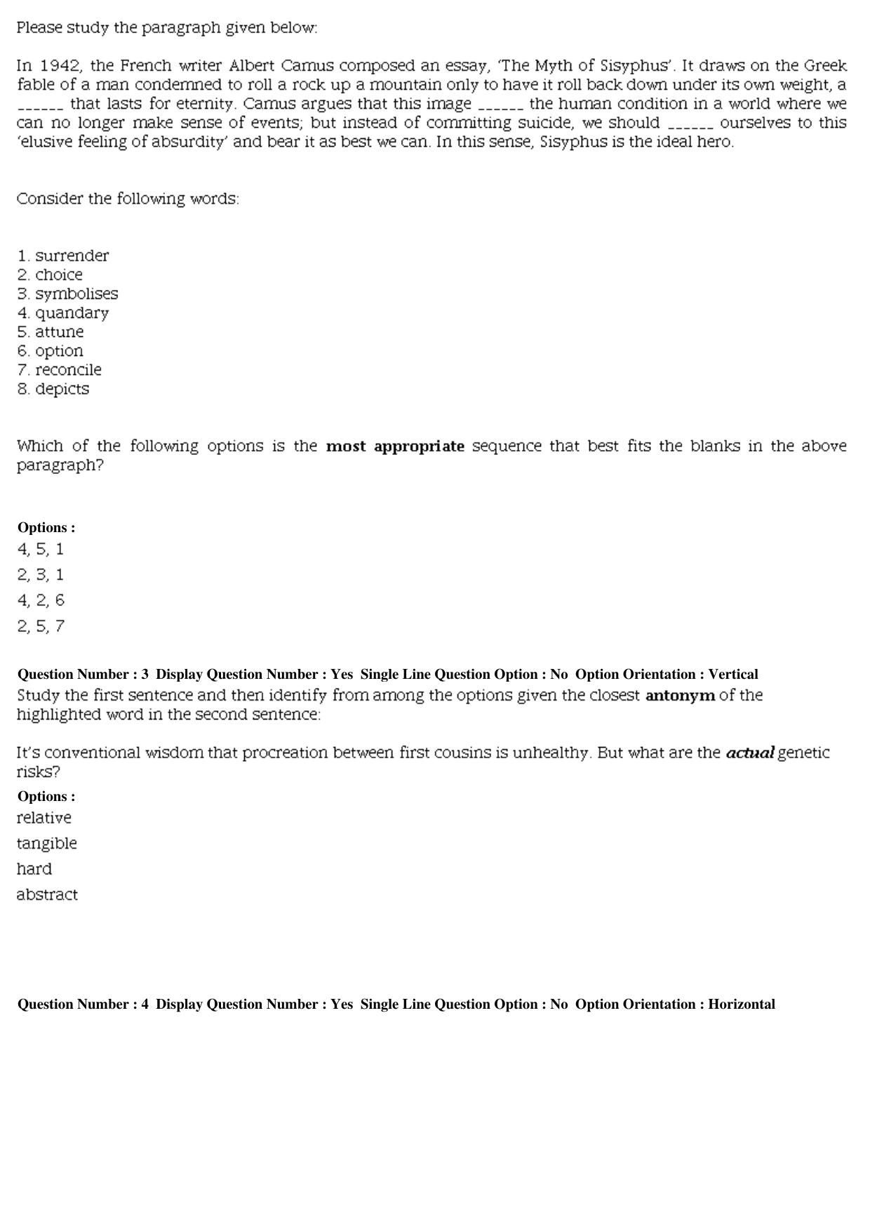 XAT 2019 Question Paper - Page 2
