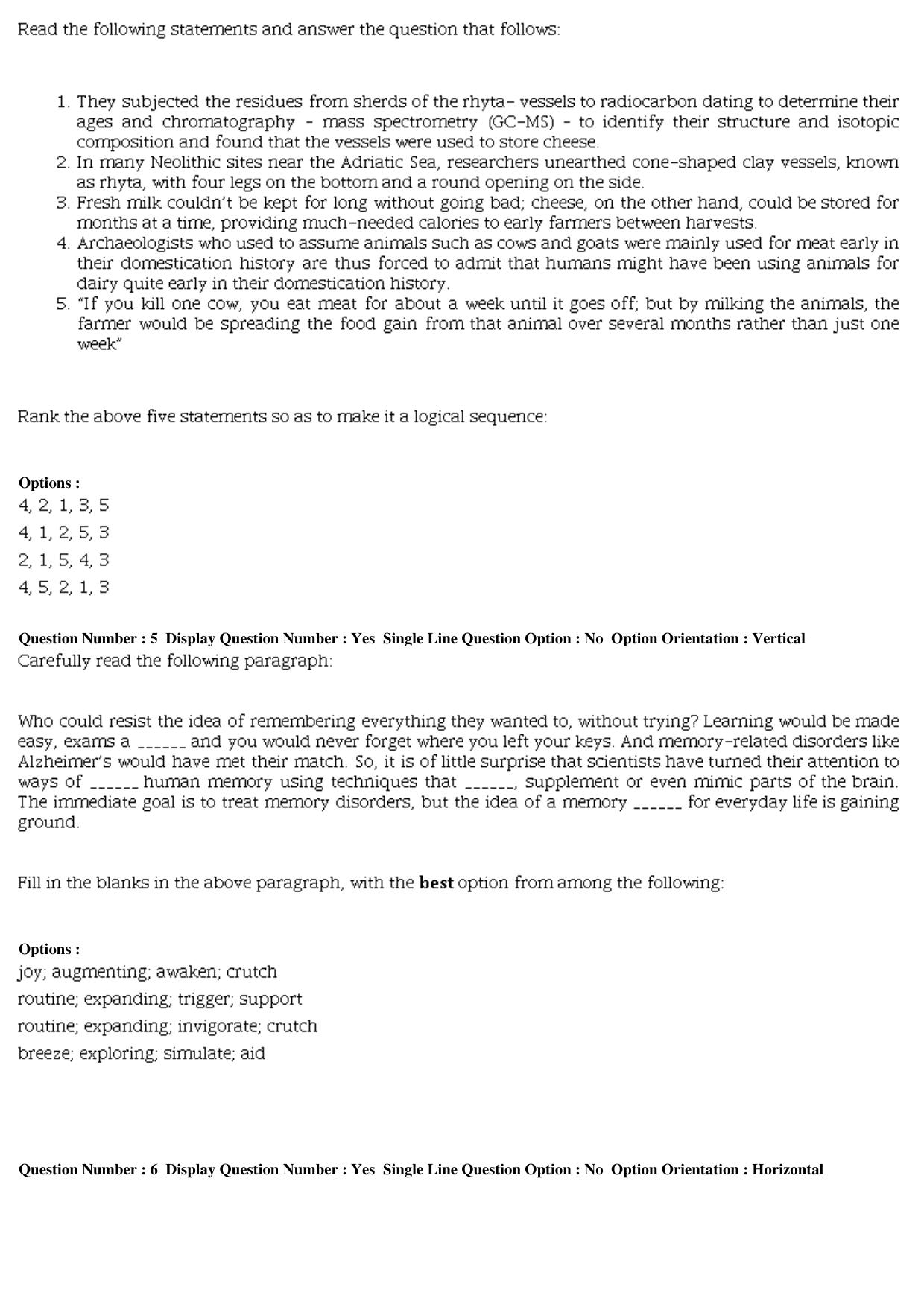 XAT 2019 Question Paper - Page 3