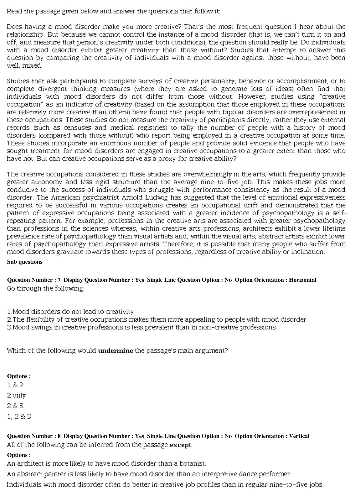 XAT 2019 Question Paper - Page 5