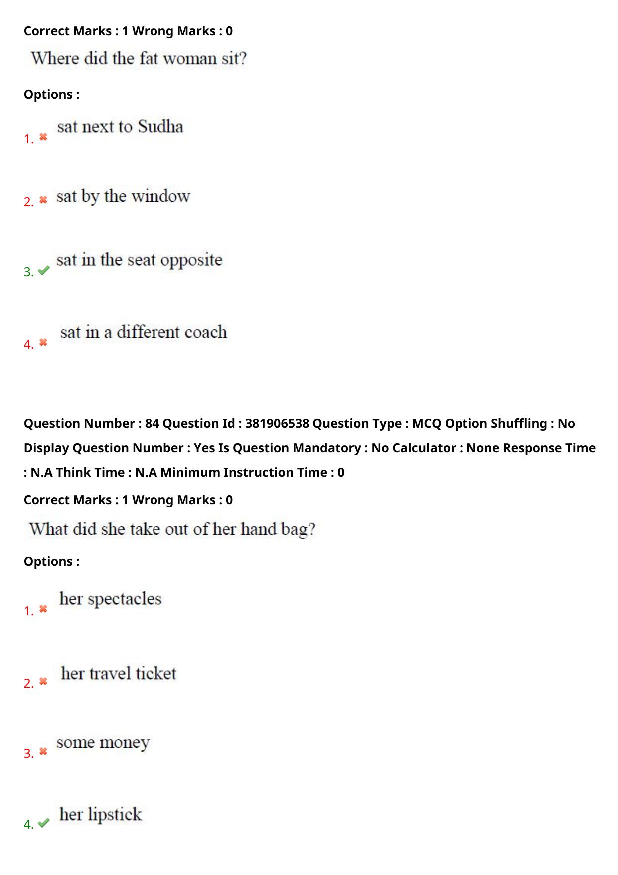 TS EDCET: 23rd May 2024 Shift 1 Question Paper and Answer Key - Page 64