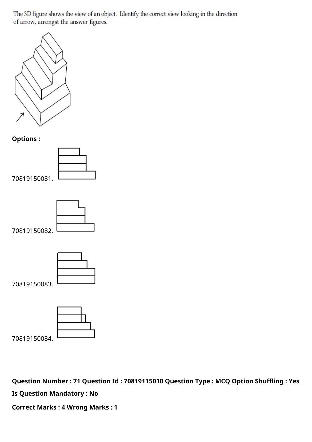 JEE Mains 2021: B Arch & B Planning Marathi (Shift 2) 23-02-2021 Question Paper - Page 94