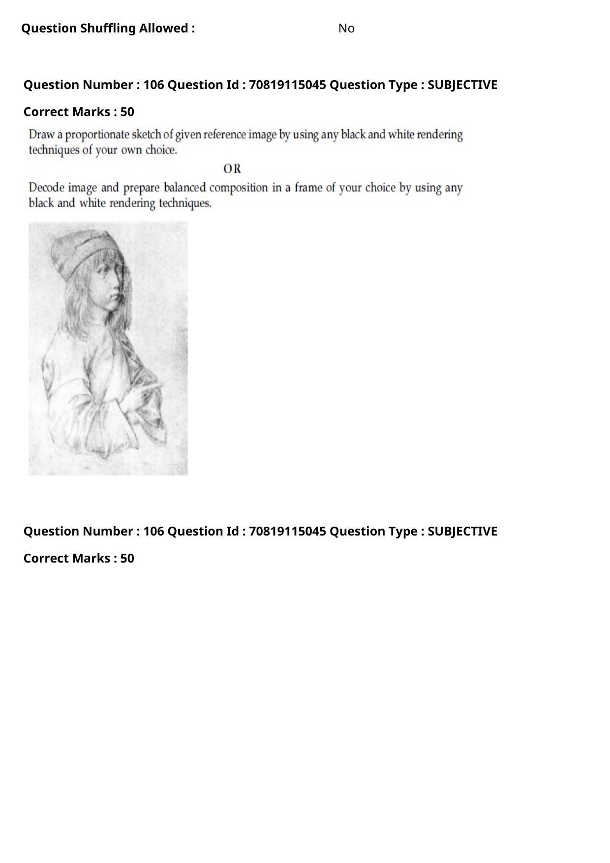 JEE Mains 2021: B Arch & B Planning Marathi (Shift 2) 23-02-2021 Question Paper - Page 145