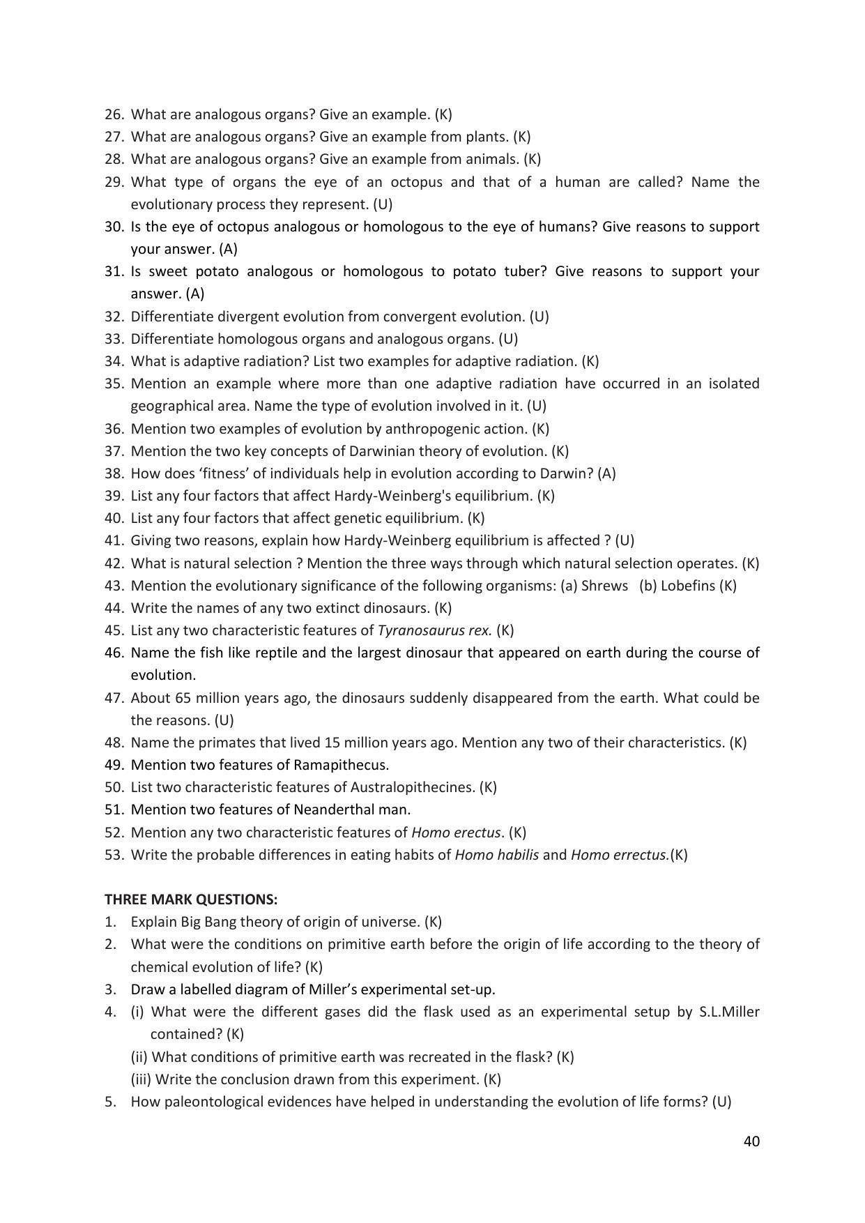 Karnataka 2nd PUC Question Bank for Biology - Page 40