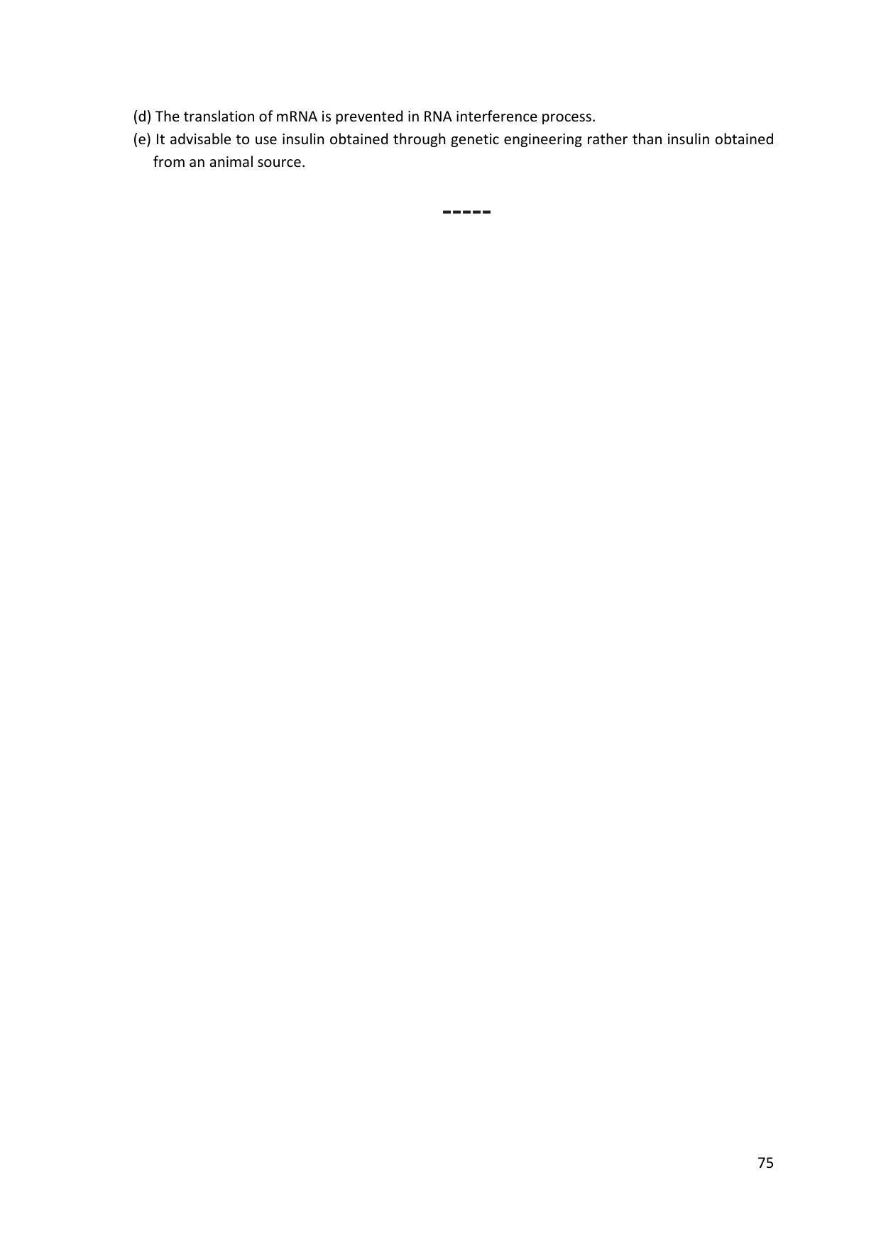 Karnataka 2nd PUC Question Bank for Biology - Page 75