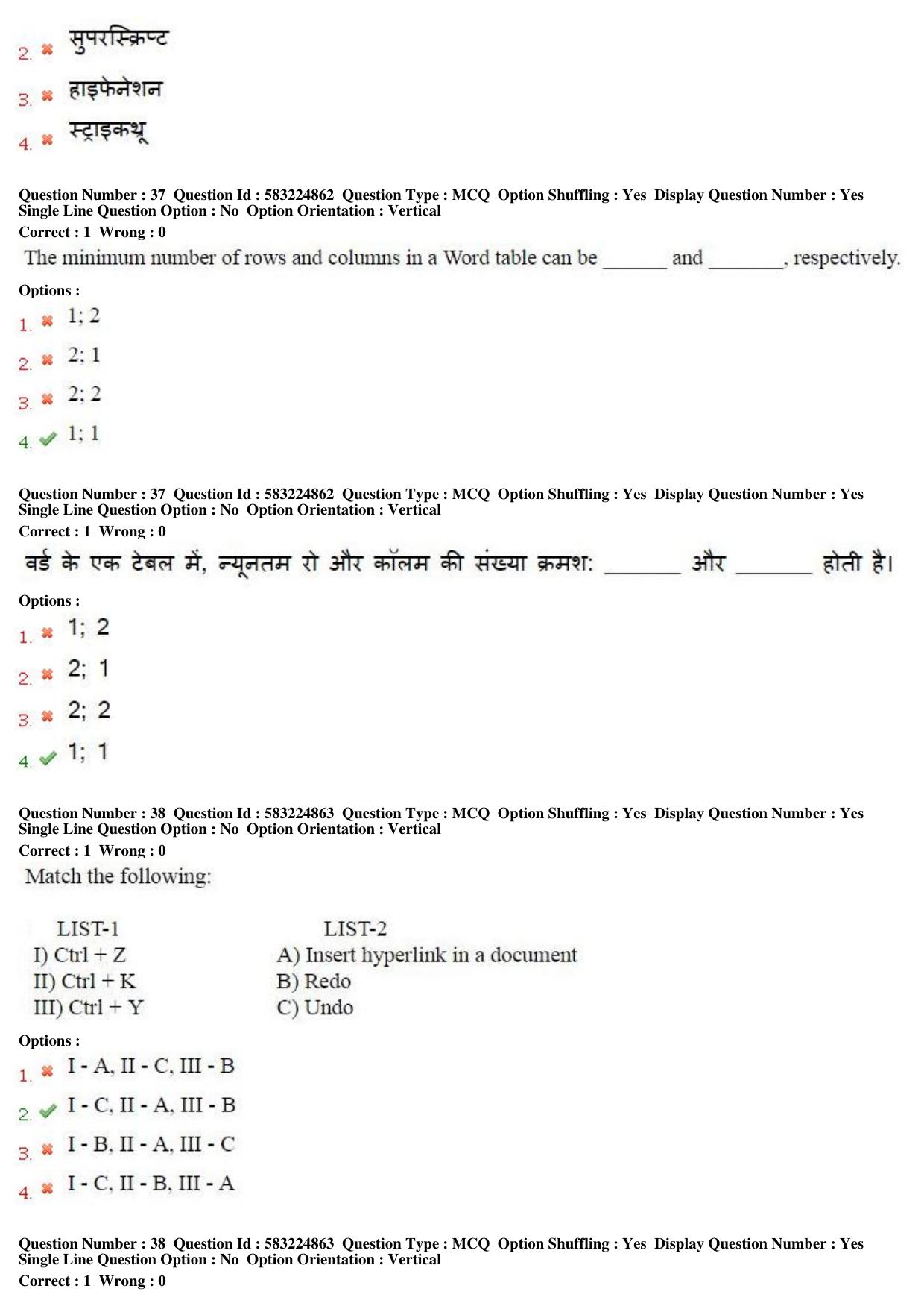MP CPCT 1st April 2017 CPCT Question Paper Shift 2 - Page 21