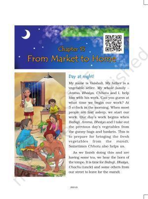 NCERT Book for Class 4 EVS Chapter 15 From Market to Home