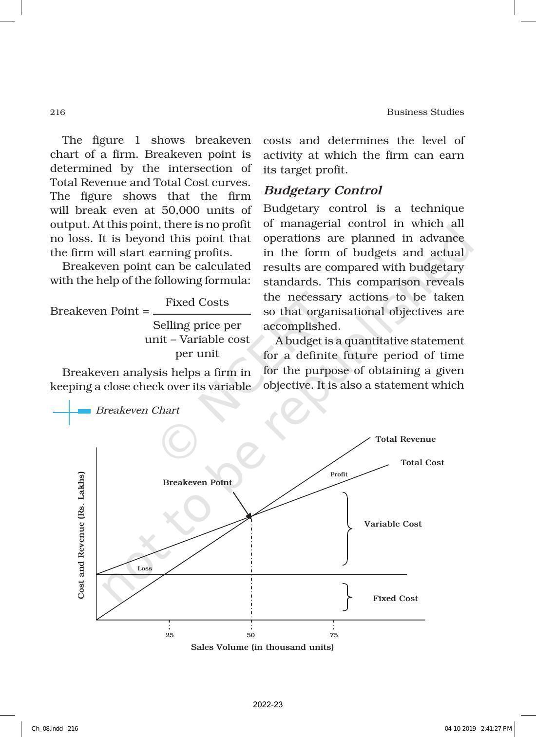 NCERT Book for Class 12 Business Studies Chapter 8 Controlling - Page 12