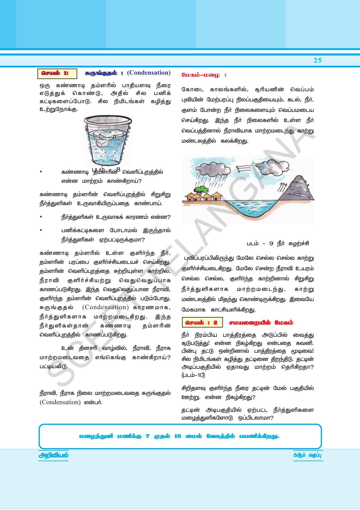 TS SCERT Class 6 General Science  (Tamil Medium) Text Book - Page 39