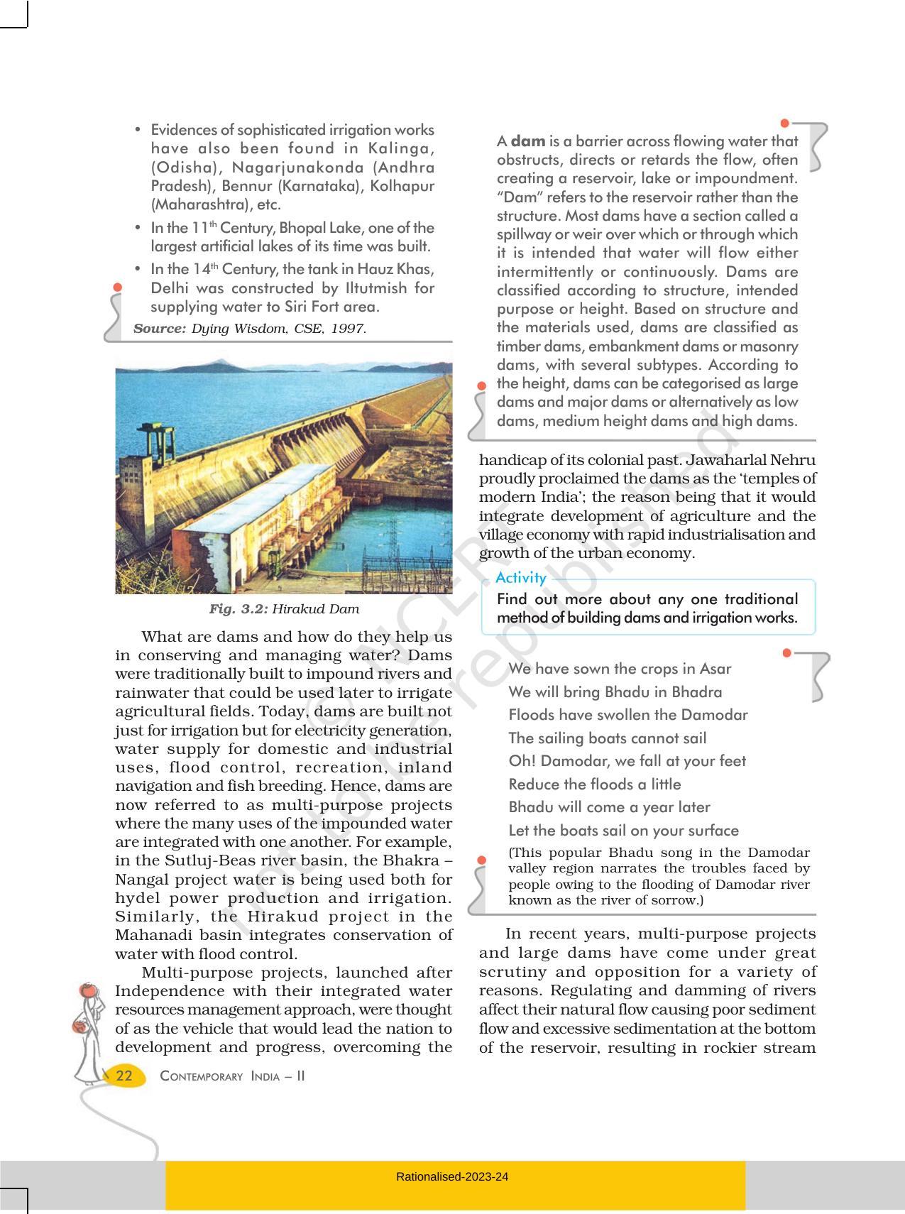 Ncert Book For Class 10 Geography Chapter 3 Water Resources