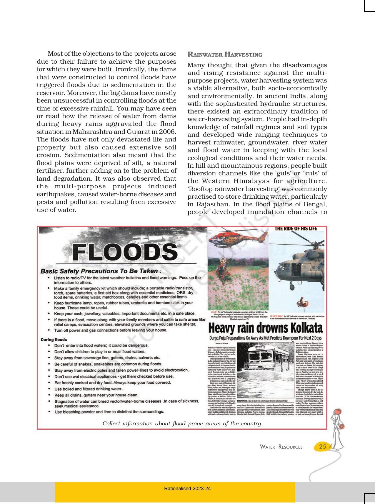 Ncert Book For Class 10 Geography Chapter 3 Water Resources