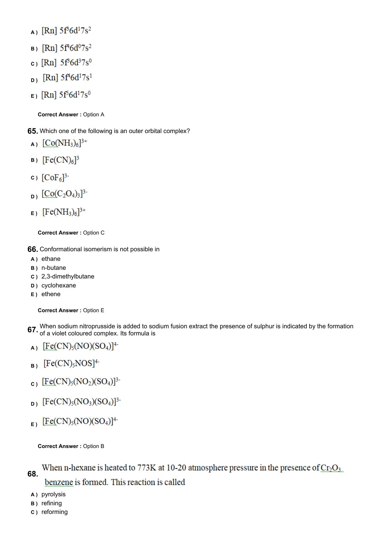 KEAM 2024 June 10 Pharmacy Question Paper with Answer Key - Page 15
