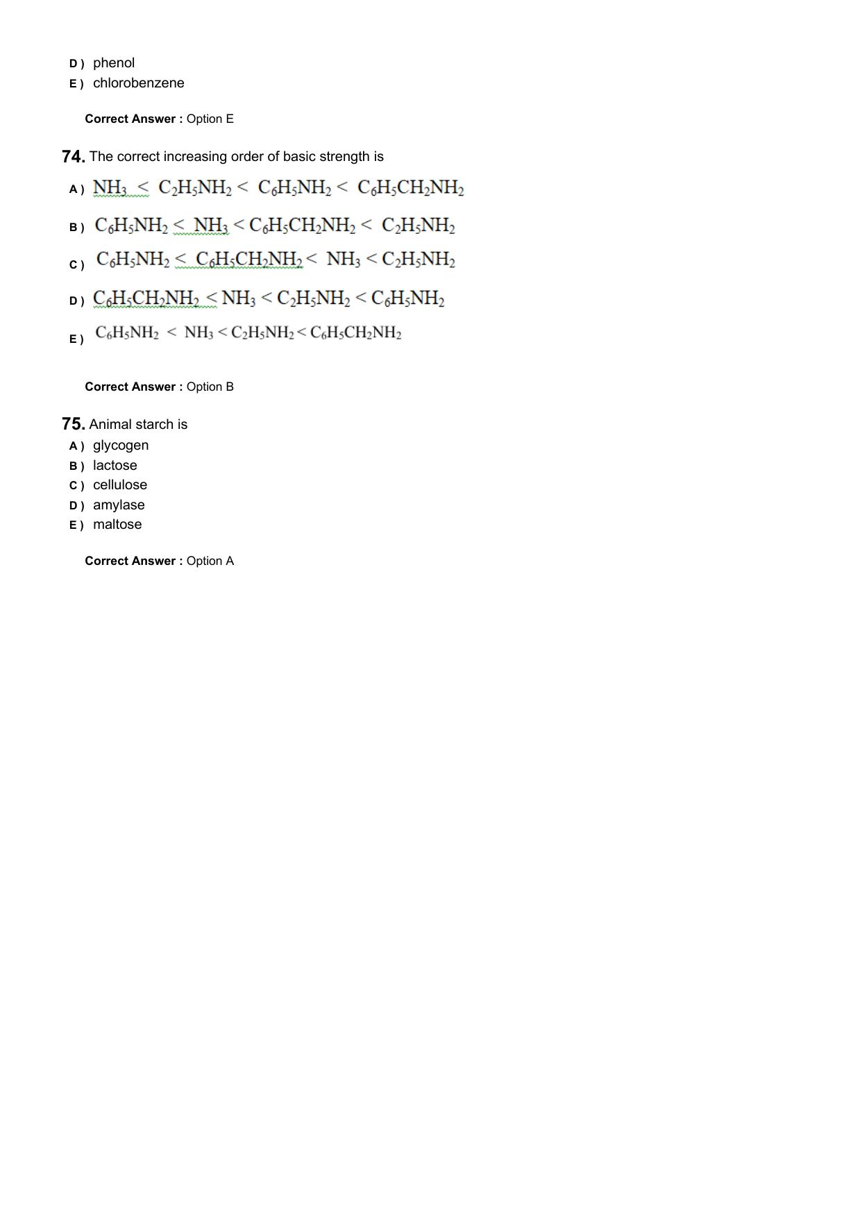 KEAM 2024 June 10 Pharmacy Question Paper with Answer Key - Page 17