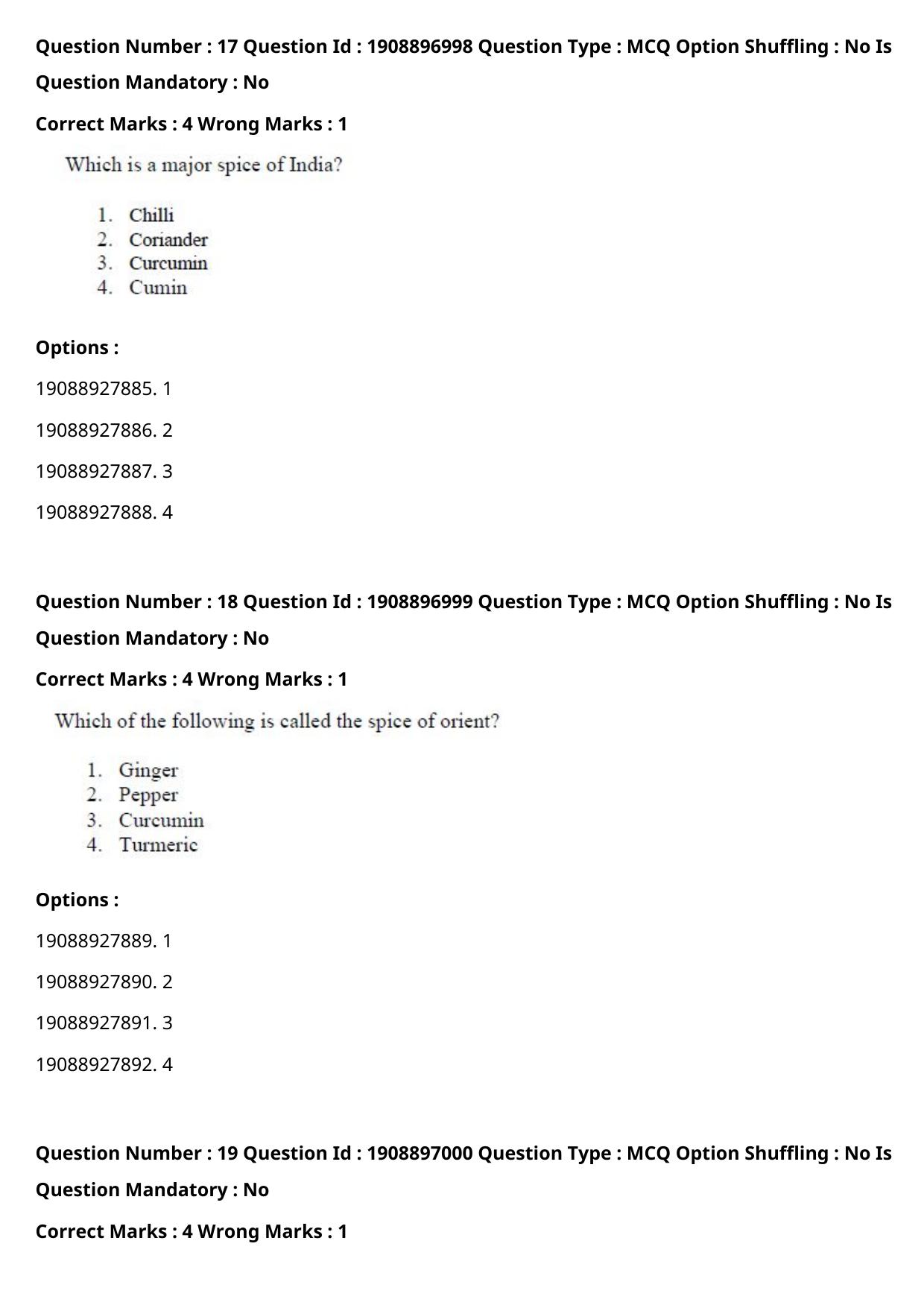 ICAR AIEEA PG 2021 FOOD SCIENCE TECHNOLOGY Question Paper - Page 10