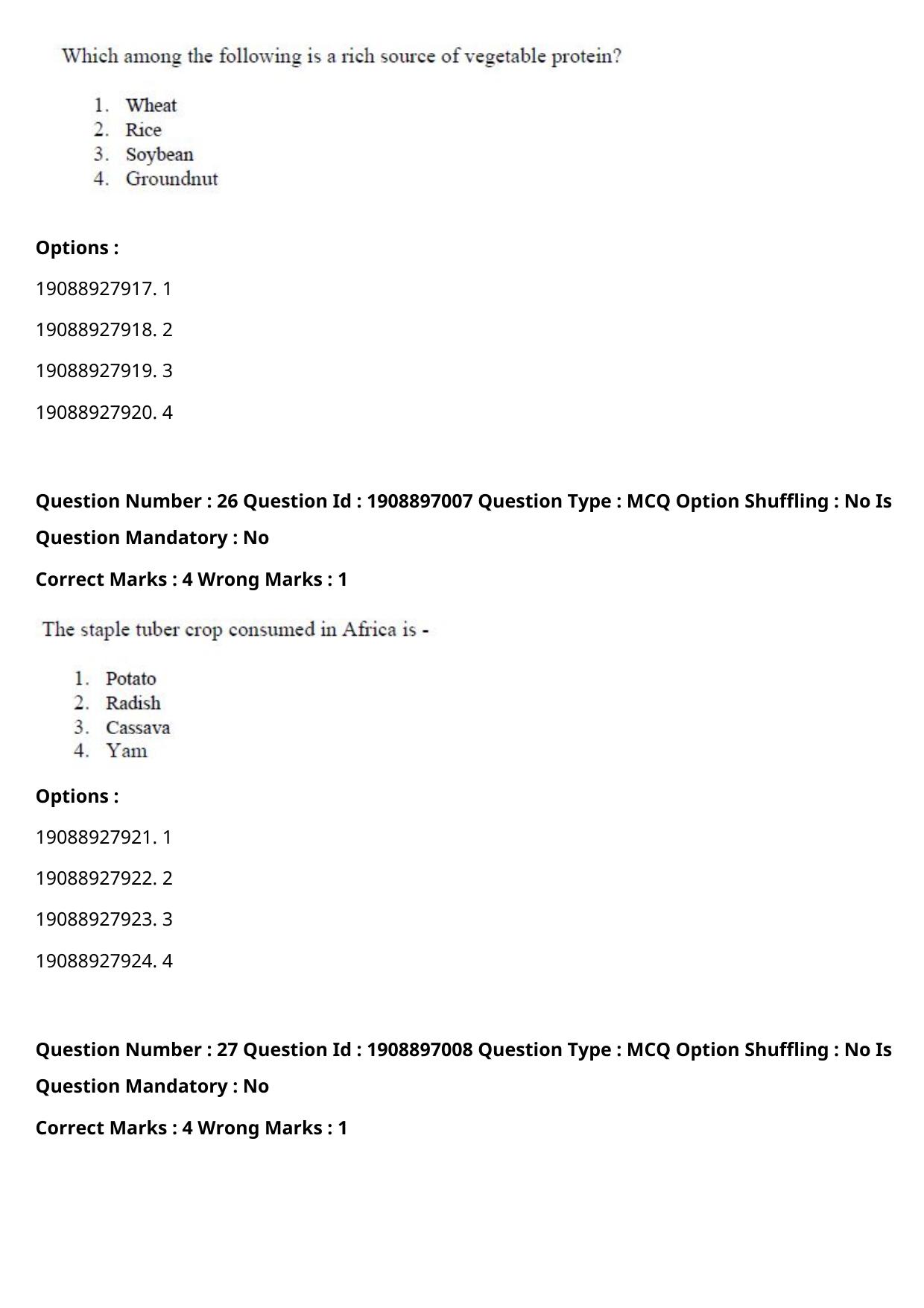 ICAR AIEEA PG 2021 FOOD SCIENCE TECHNOLOGY Question Paper - Page 14