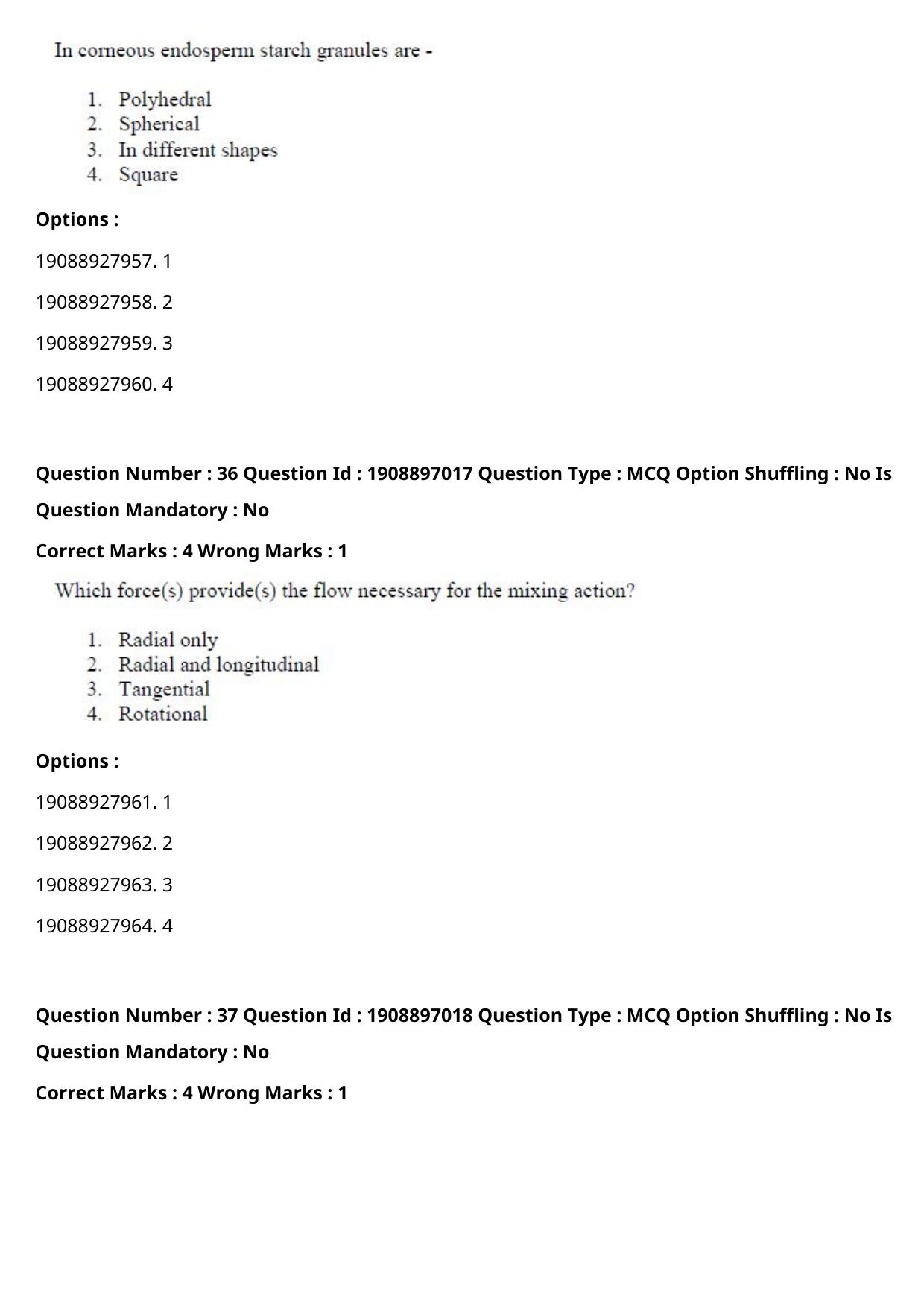 ICAR AIEEA PG 2021 FOOD SCIENCE TECHNOLOGY Question Paper - Page 19