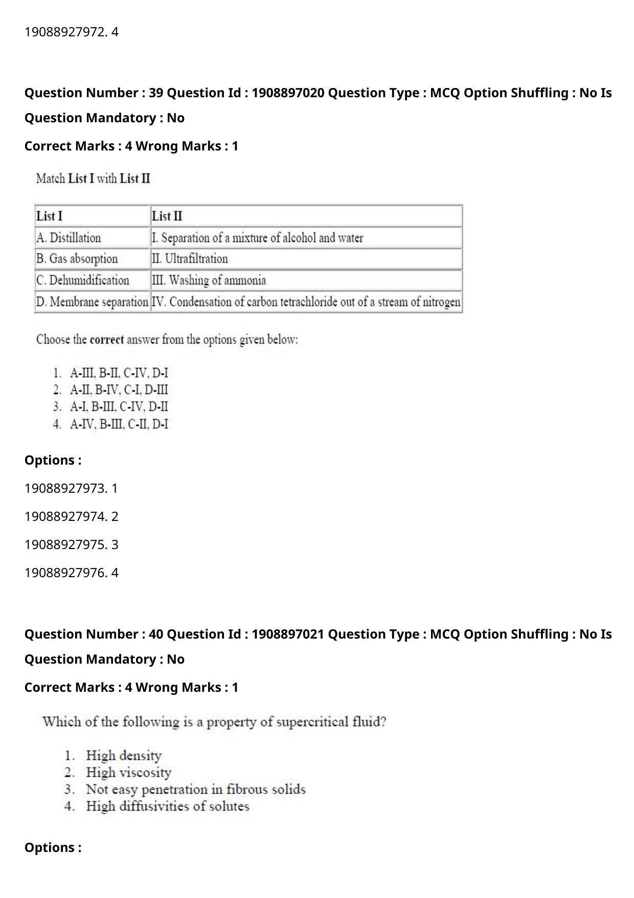 ICAR AIEEA PG 2021 FOOD SCIENCE TECHNOLOGY Question Paper - Page 21