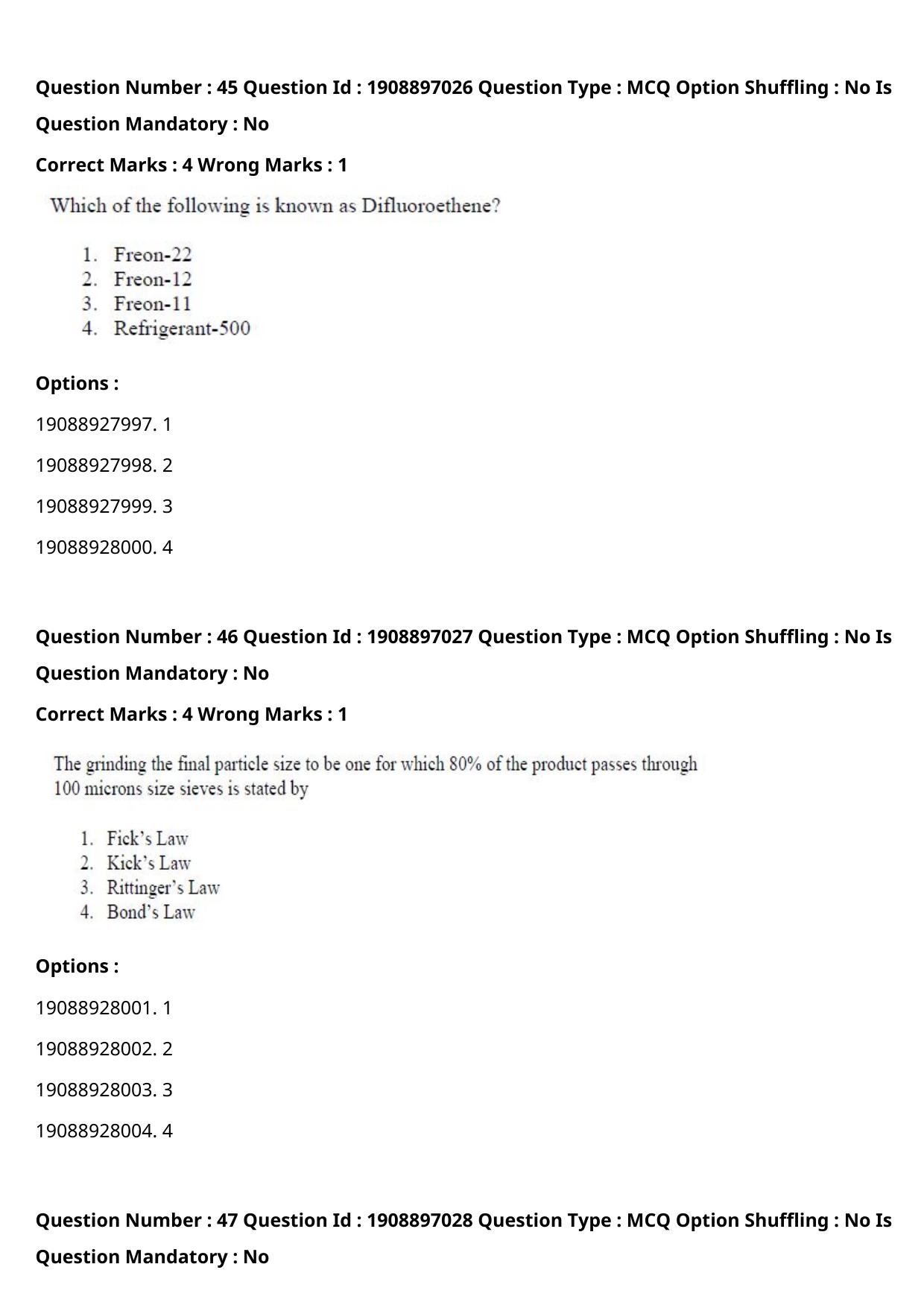 ICAR AIEEA PG 2021 FOOD SCIENCE TECHNOLOGY Question Paper - Page 24