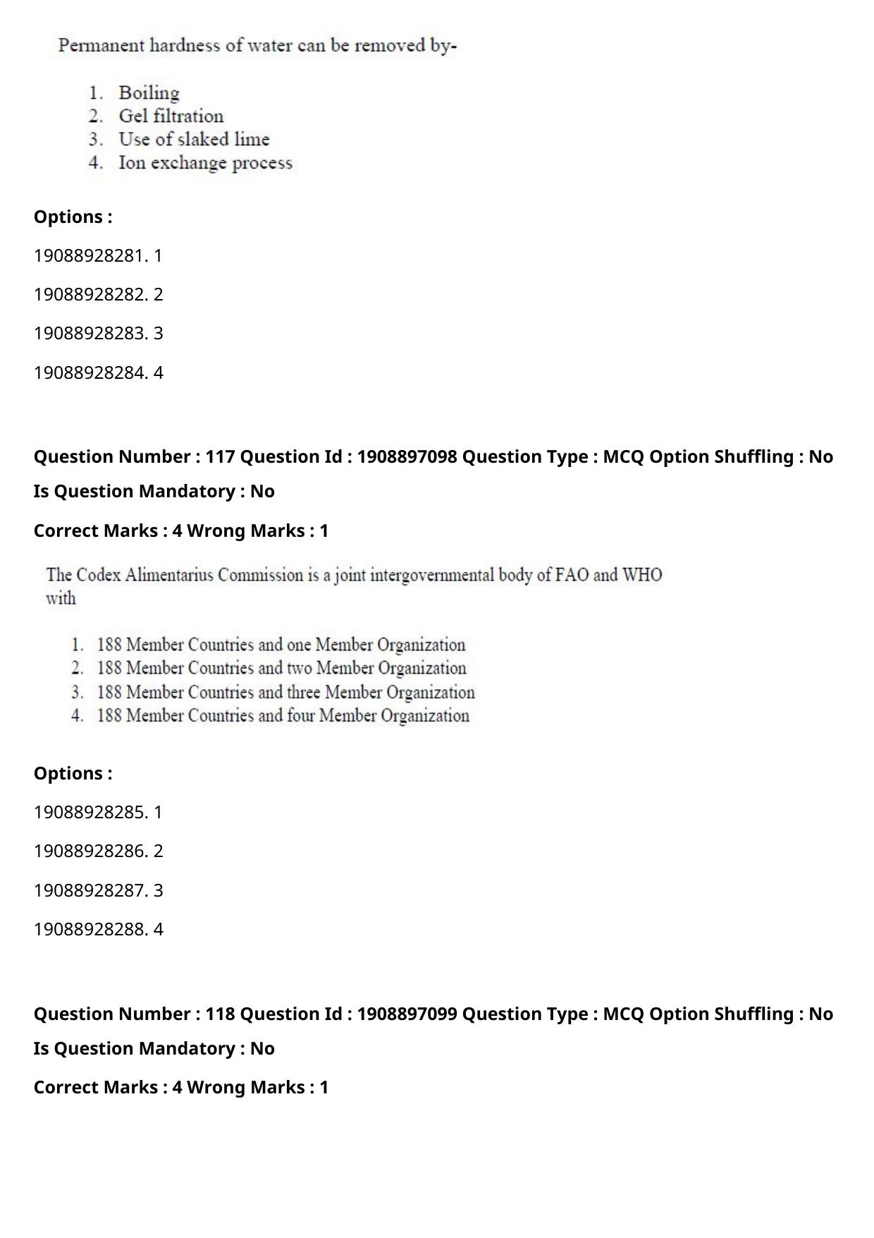 ICAR AIEEA PG 2021 FOOD SCIENCE TECHNOLOGY Question Paper - Page 60