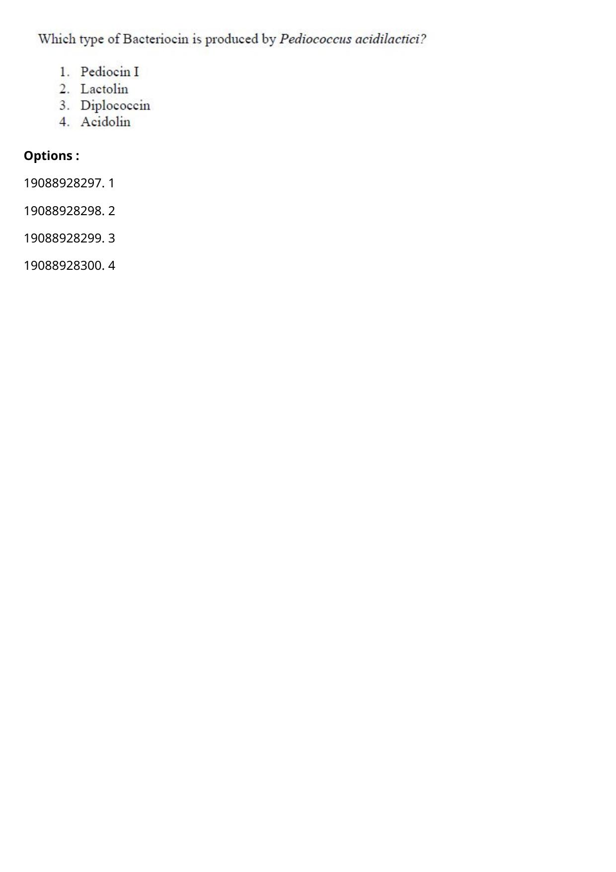 ICAR AIEEA PG 2021 FOOD SCIENCE TECHNOLOGY Question Paper - Page 62