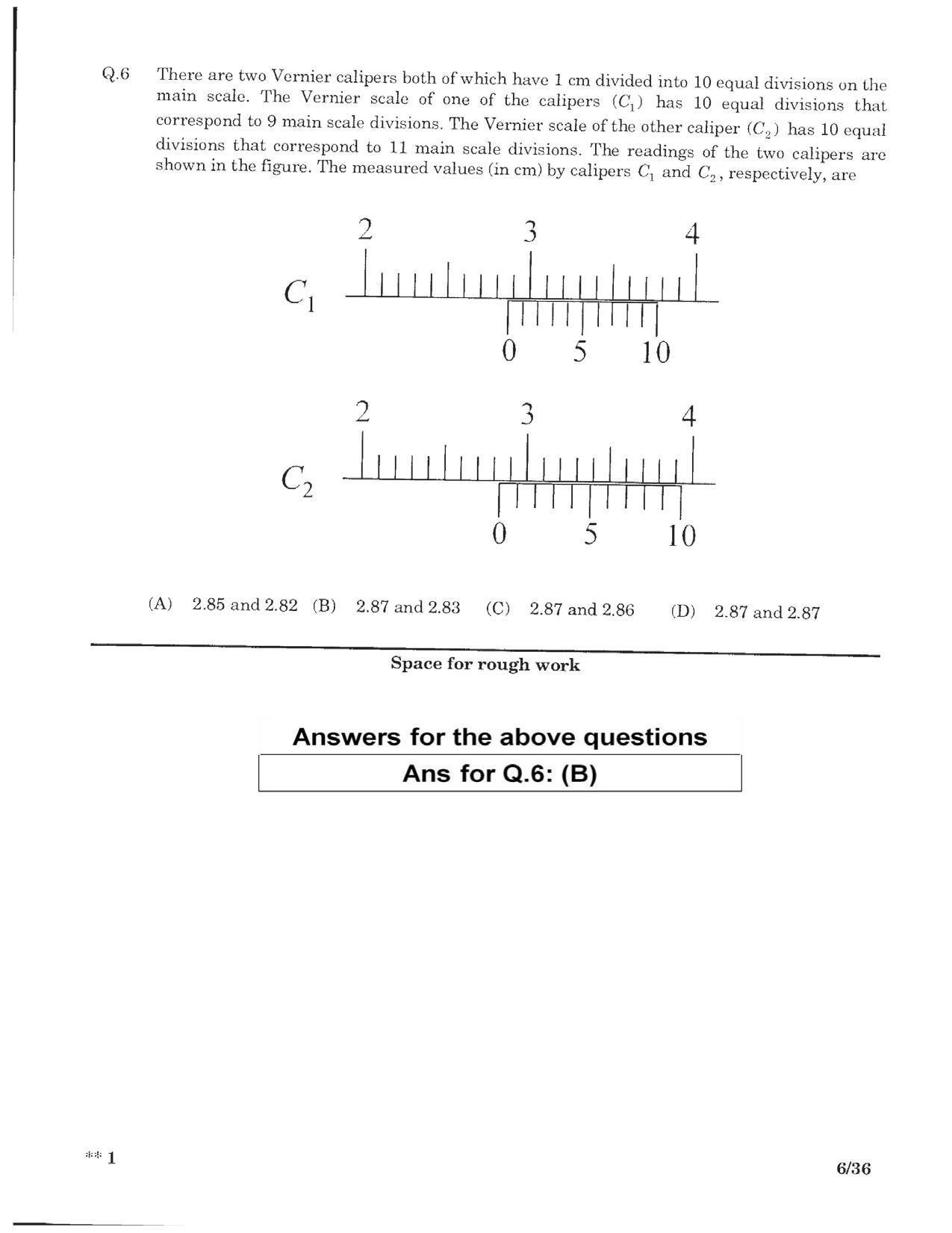JEE (Advanced) 2016 Paper II Question Paper - Page 4
