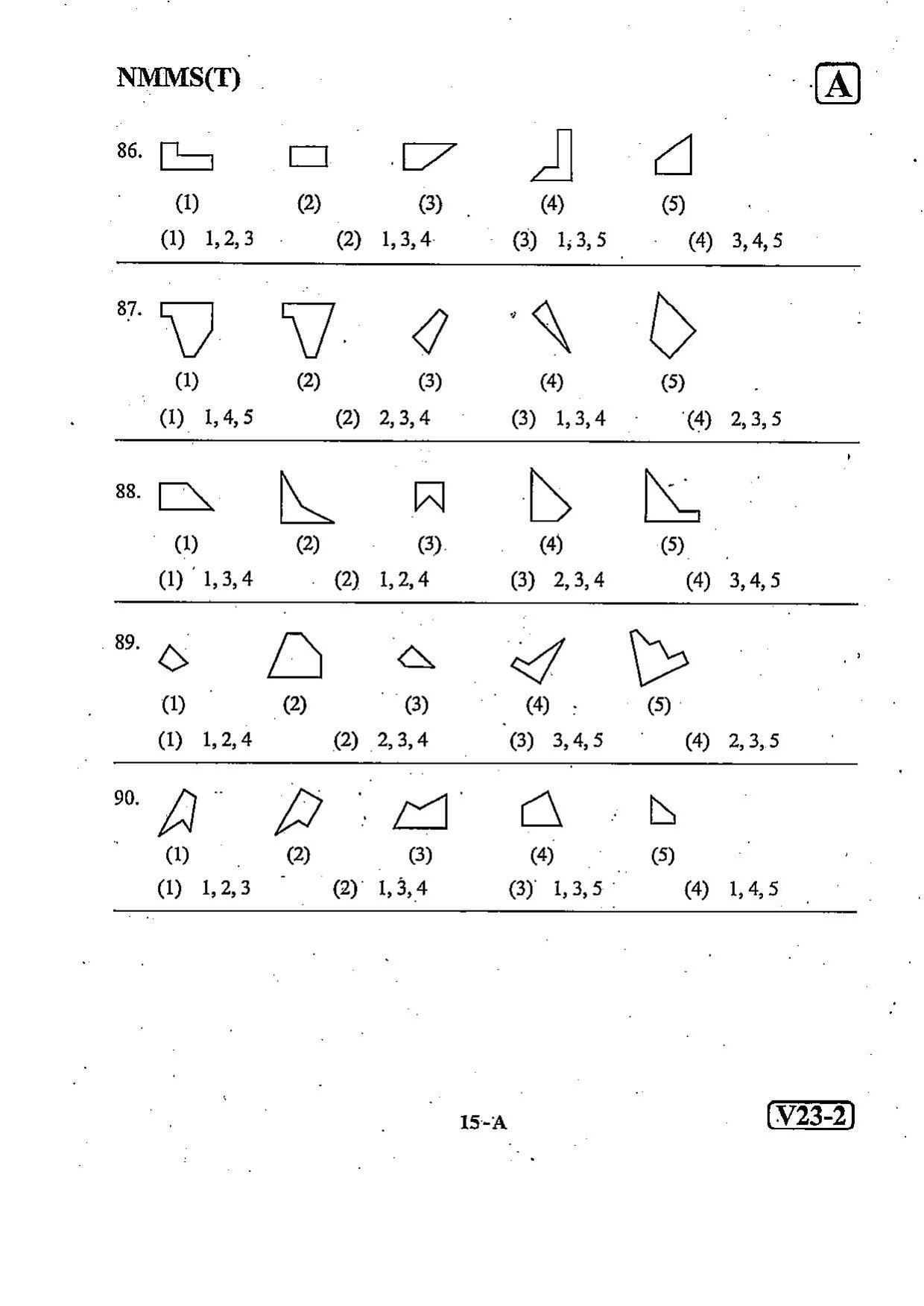 NMMS Question Papers FEBRUARY 2023 (Telugu Medium) - Page 15
