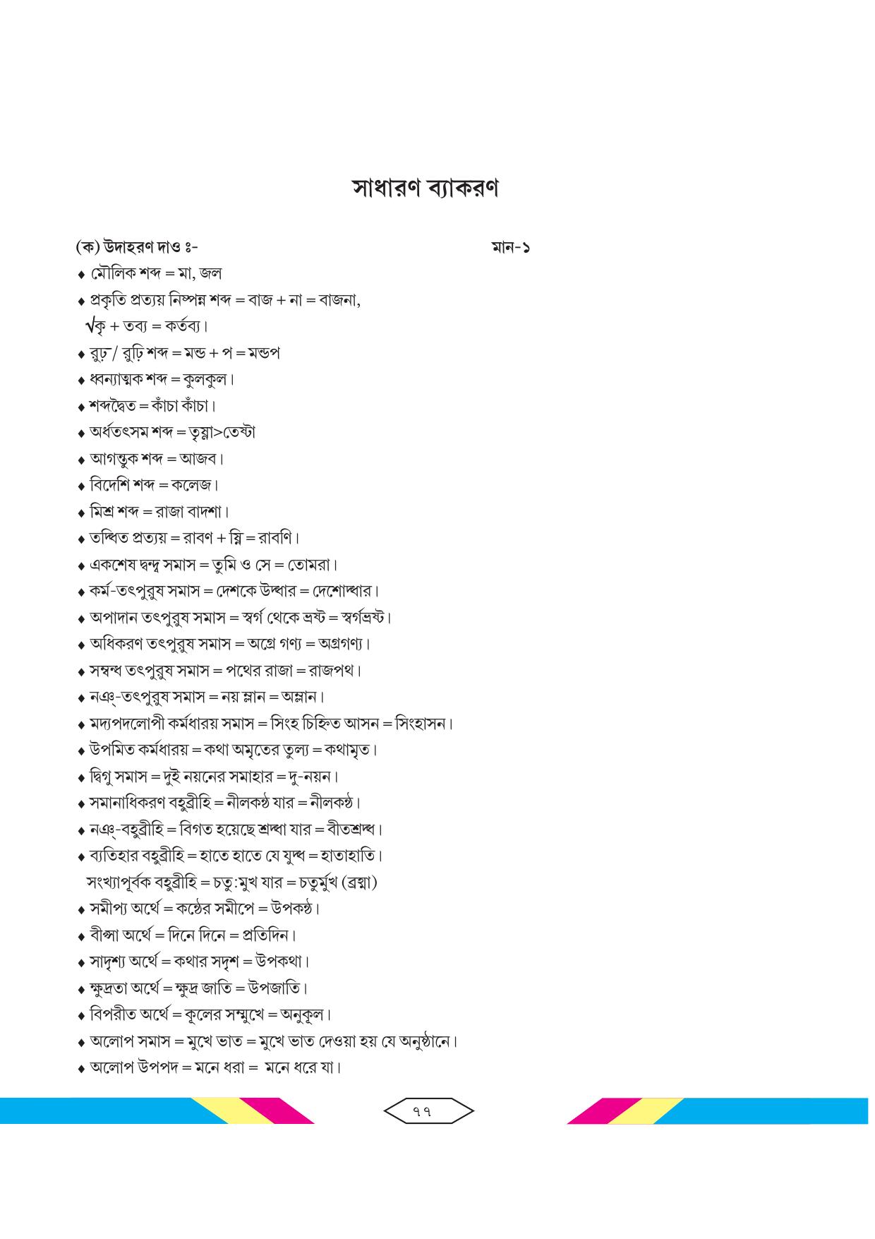 Tripura Board Class 10 Bengali Workbooks - Page 83