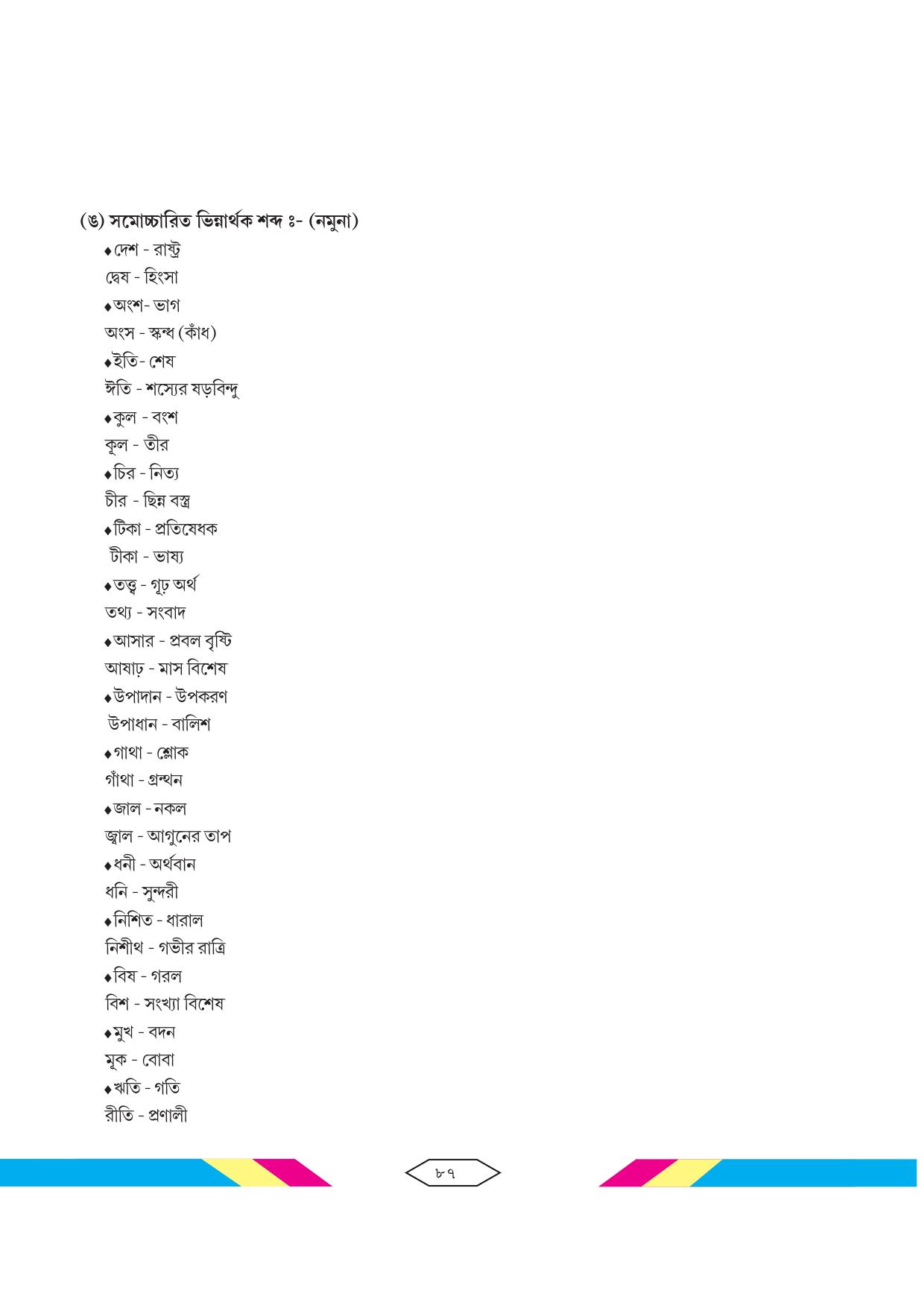 Tripura Board Class 10 Bengali Workbooks - Page 93