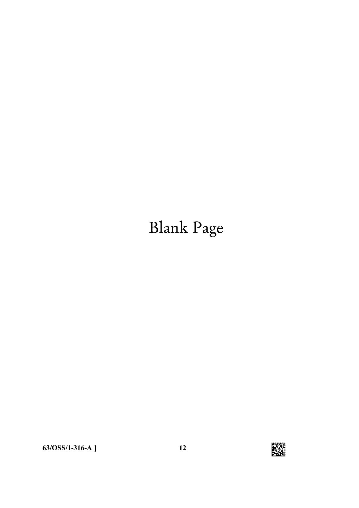 NIOS April 2022 Class 12 Geography Question Paper - Page 12